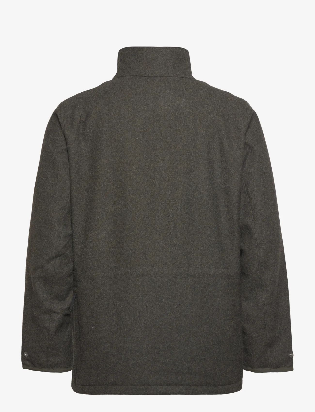Chevalier - Loden Wool Jacket Men 2.0 - outdoor & rain jackets - dark green melange - 1