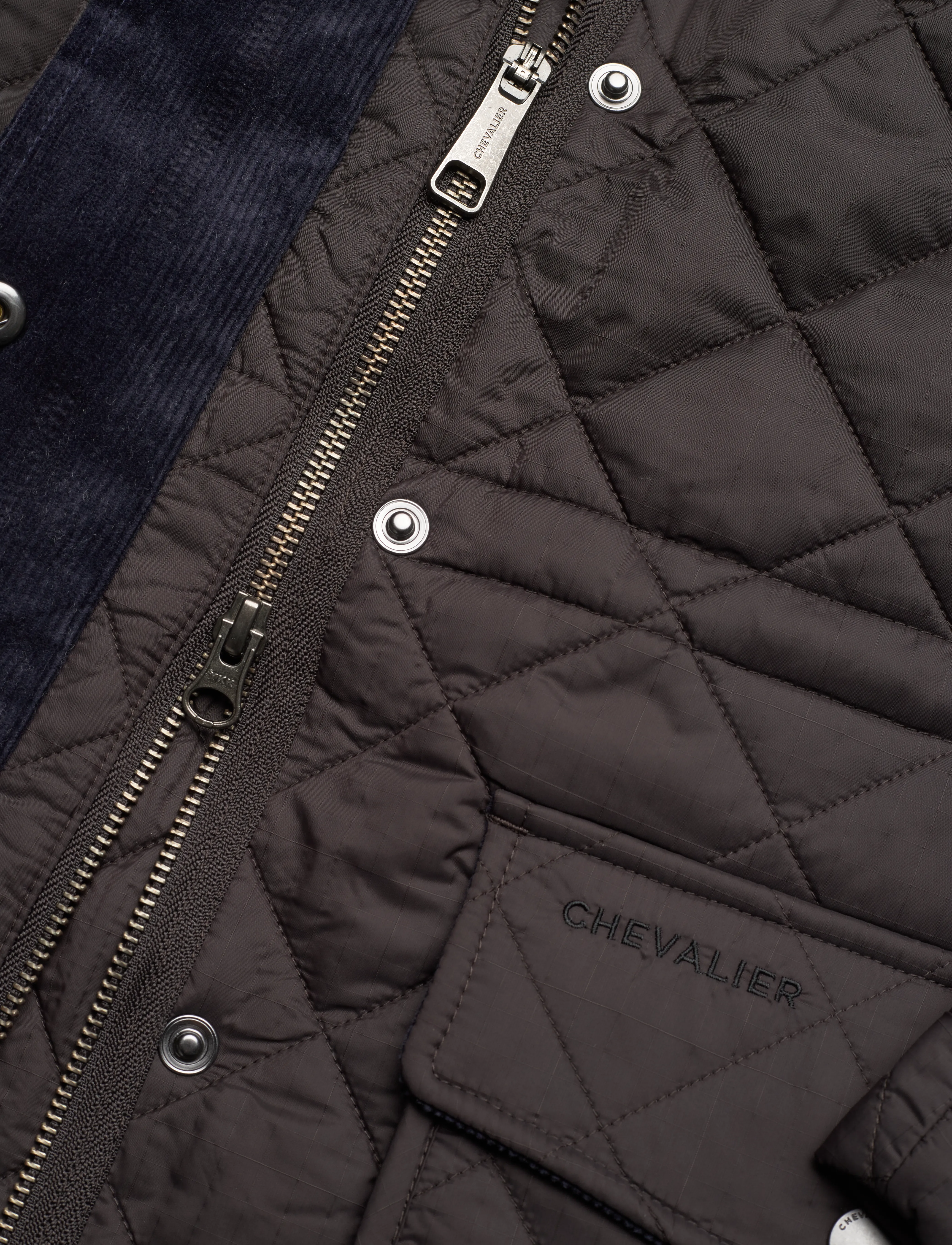 Chevalier - Coppins Quilted Coat Women - dark brown - 4