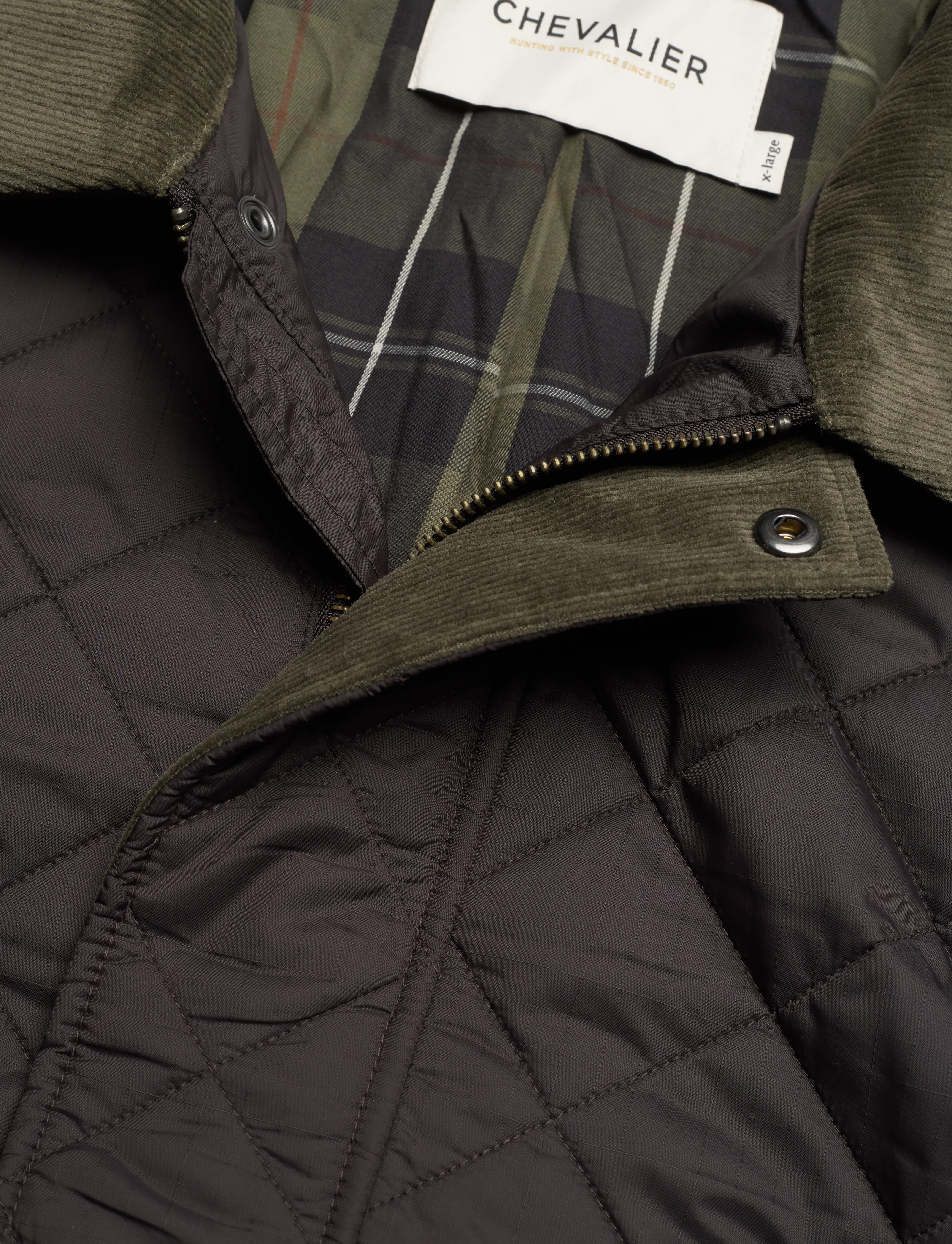 Chevalier - Willot Quilted Jacket Men - dark brown - 2