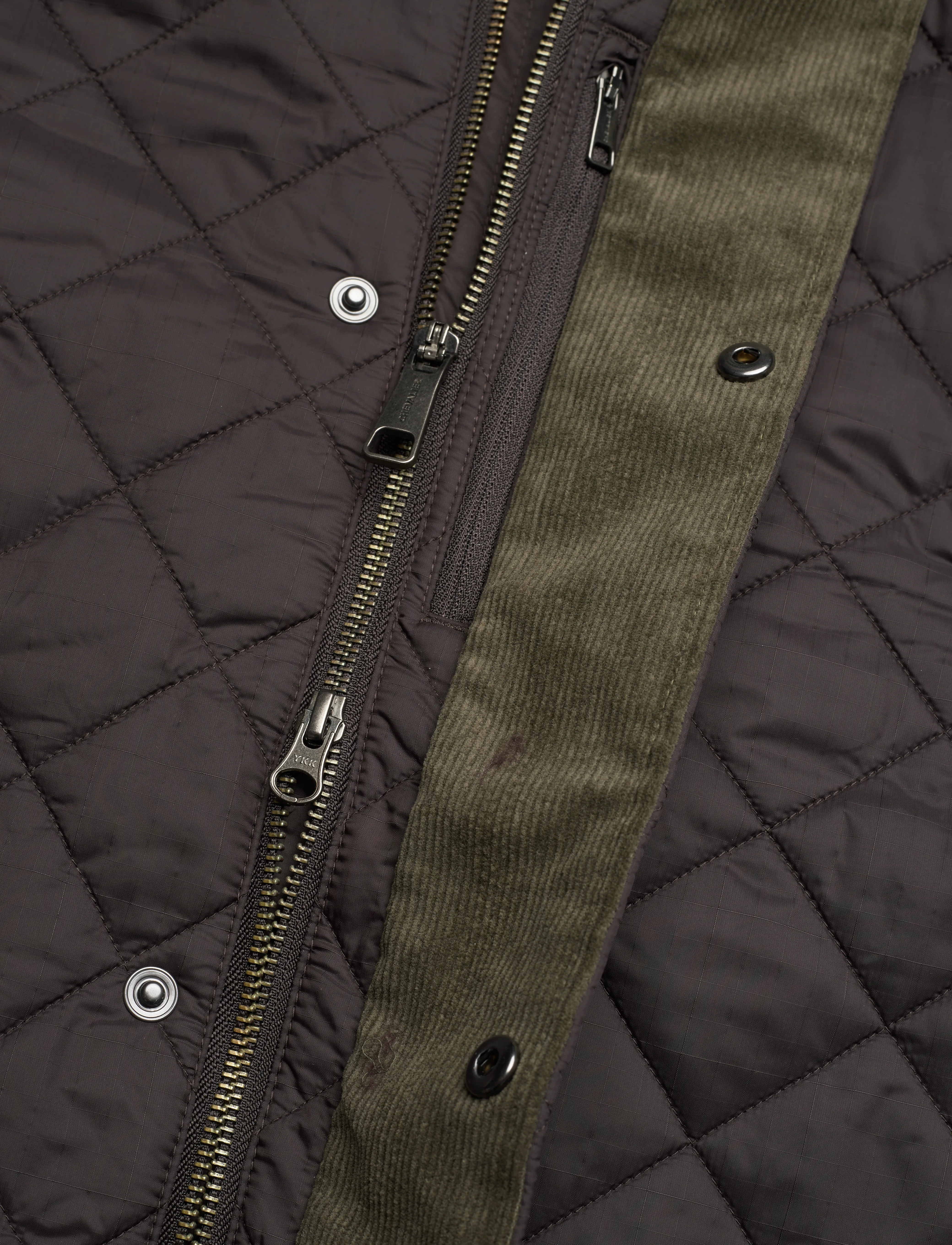 Chevalier - Willot Quilted Jacket Men - dark brown - 4