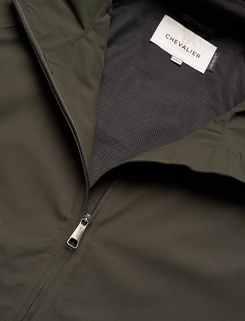 Chevalier - Fractus Chevalite Jacket - regnjackor - dark green - 2