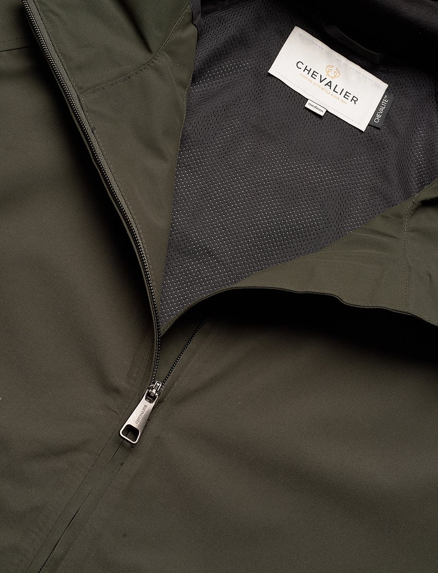 Chevalier - Fractus Chevalite Jacket - vihmamantlid - dark green - 2