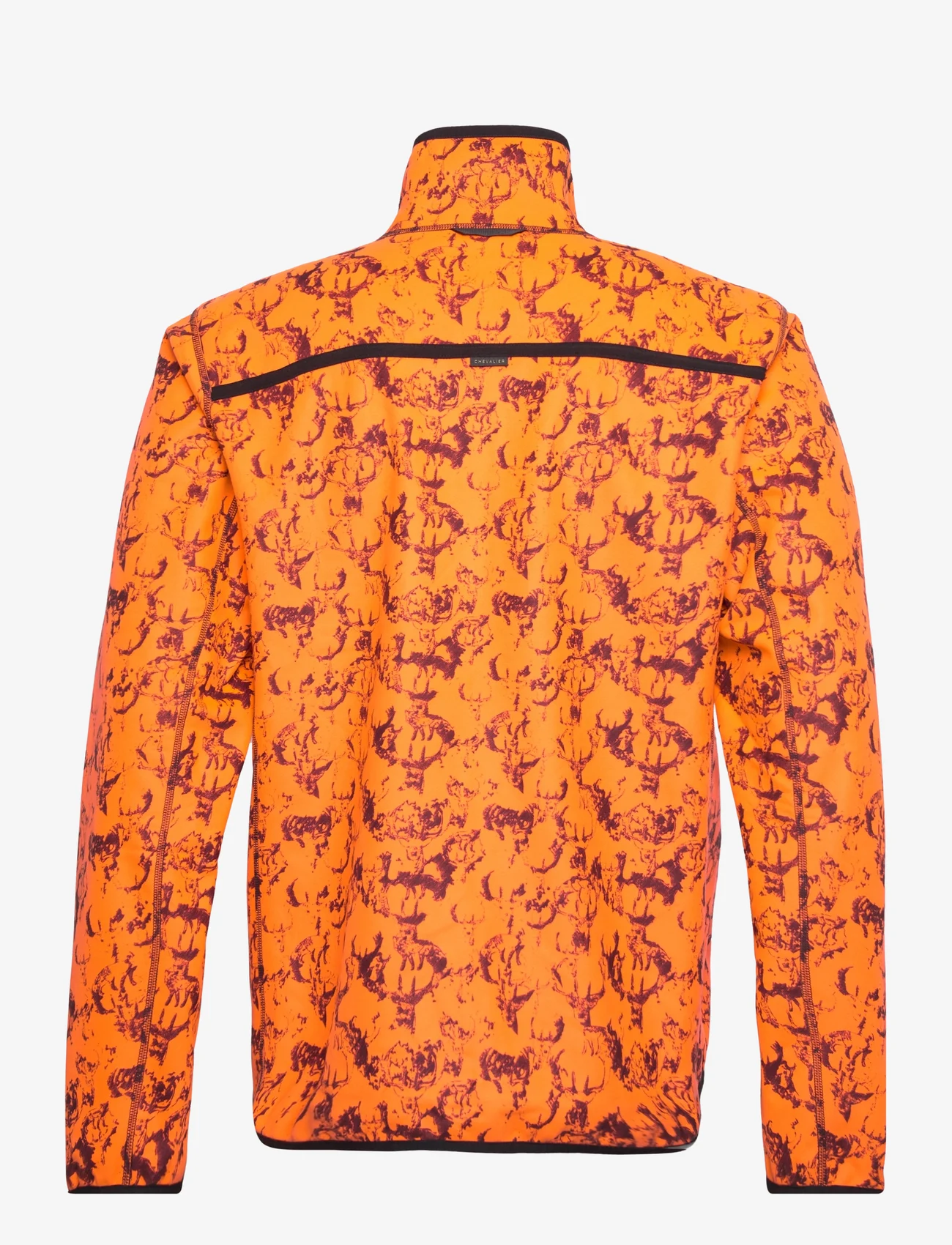 Chevalier - Mist Windblocker Reversible Jacket Men - outdoor & rain jackets - high vis orange deer - 1
