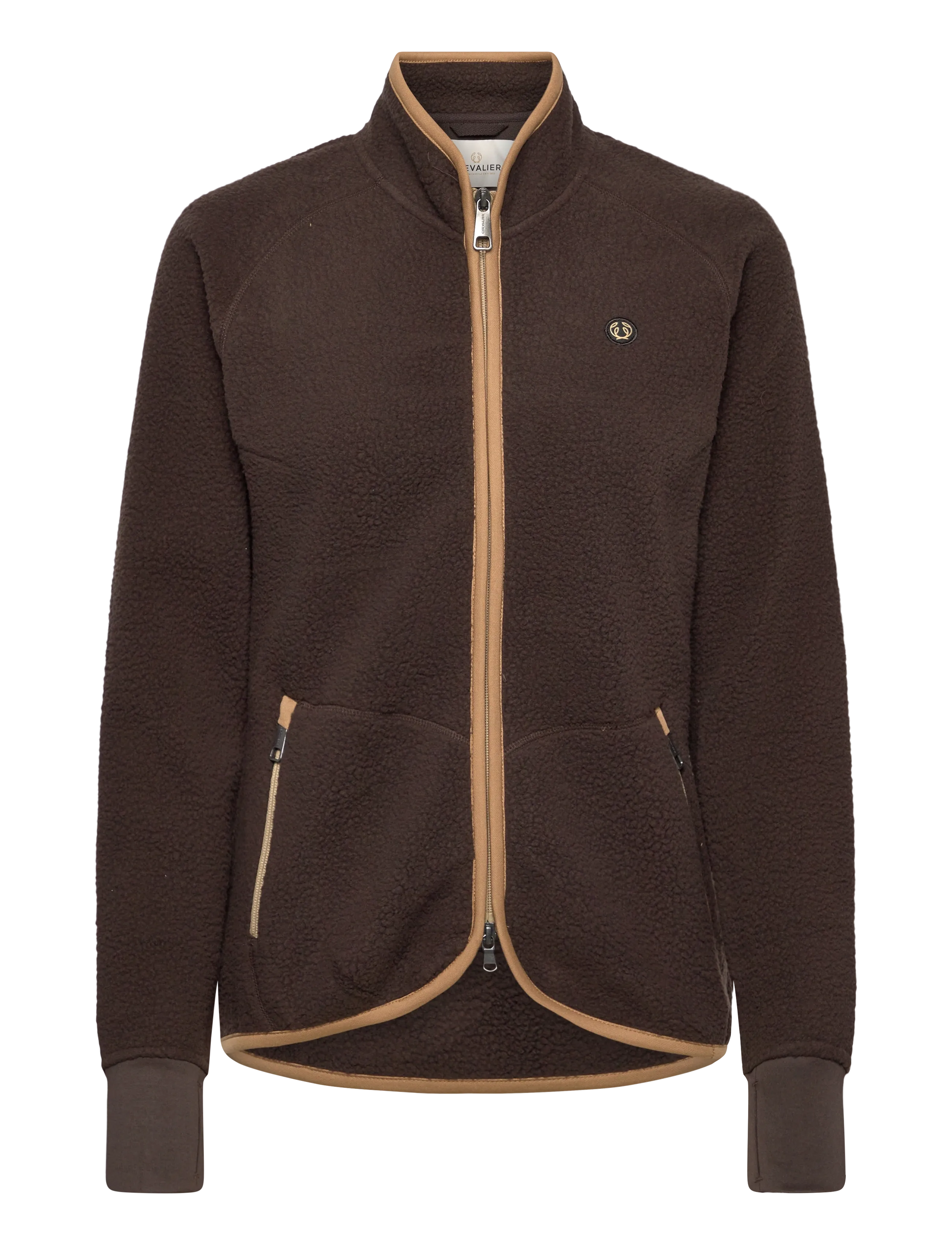 Chevalier Pax Light Pile Jacket Women, 44, Brown, Sport Jackets > Sport Outdoor Jackets, Dame