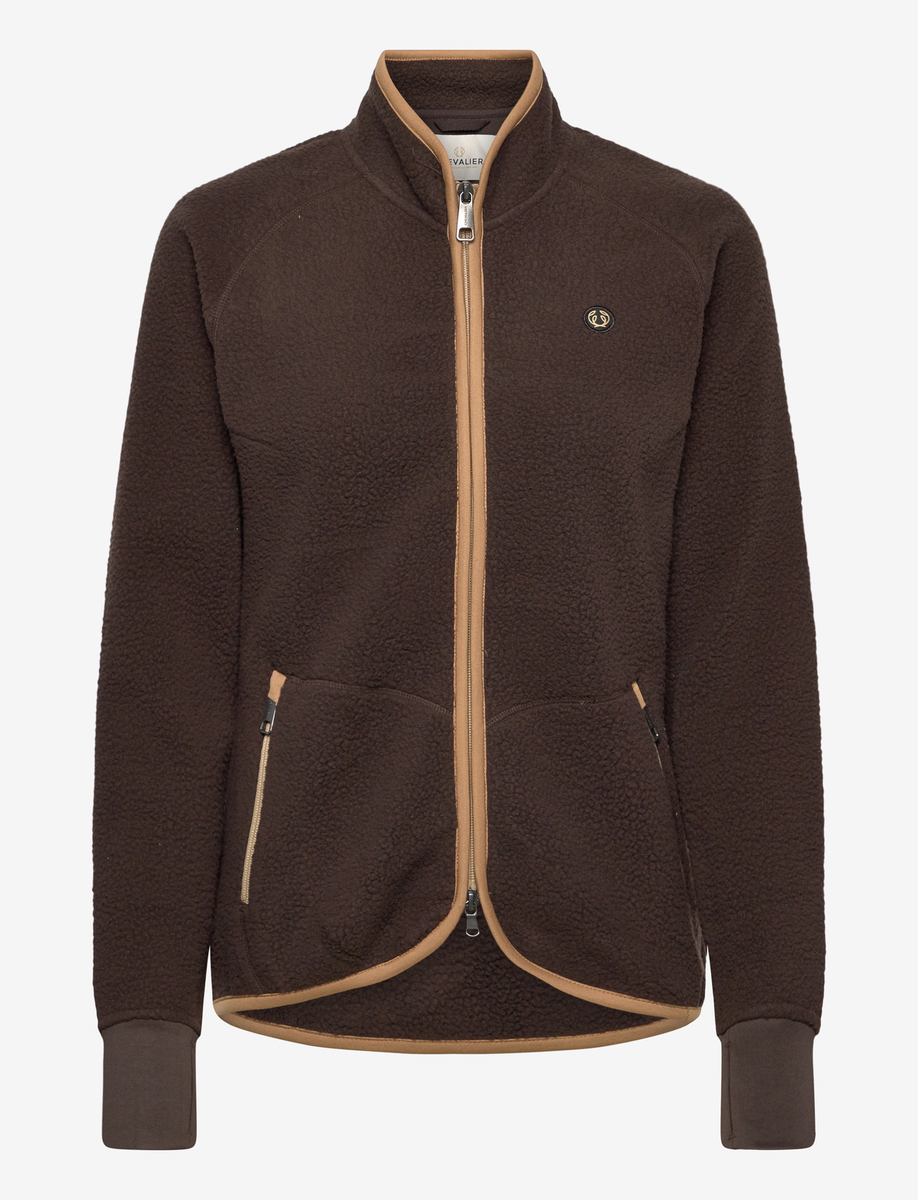 Chevalier - Pax Light Pile Jacket Women - outdoor jackets - leather brown - 0