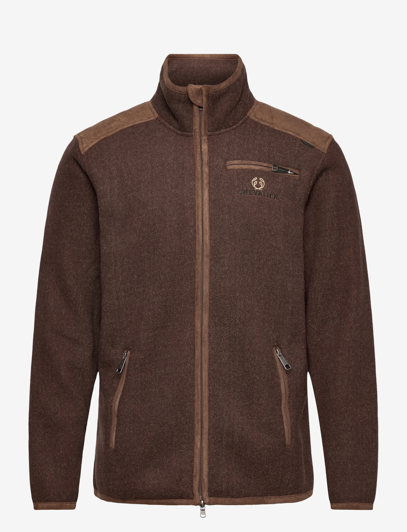Chevalier - Ashwick Fleece Jacket - friluftsjackor - brown - 0