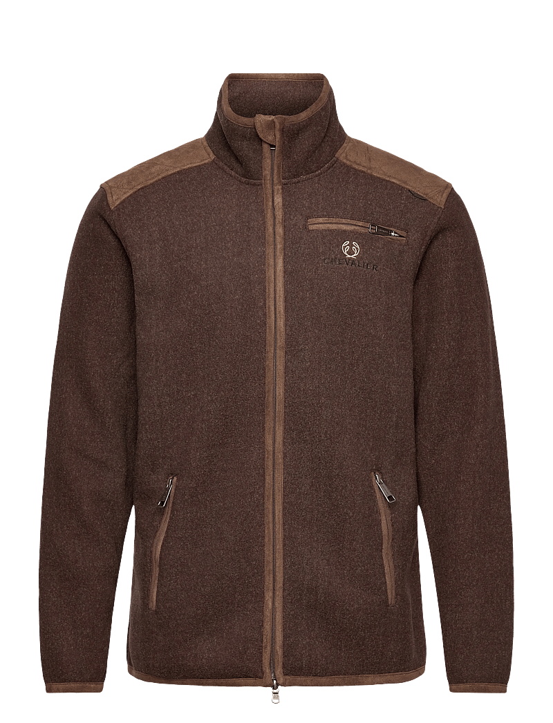 Chevalier - Ashwick Fleece Jacket - friluftsjackor - brown - 0