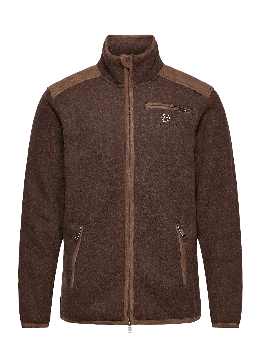 Chevalier - Ashwick Fleece Jacket - friluftsjakker - brown - 0
