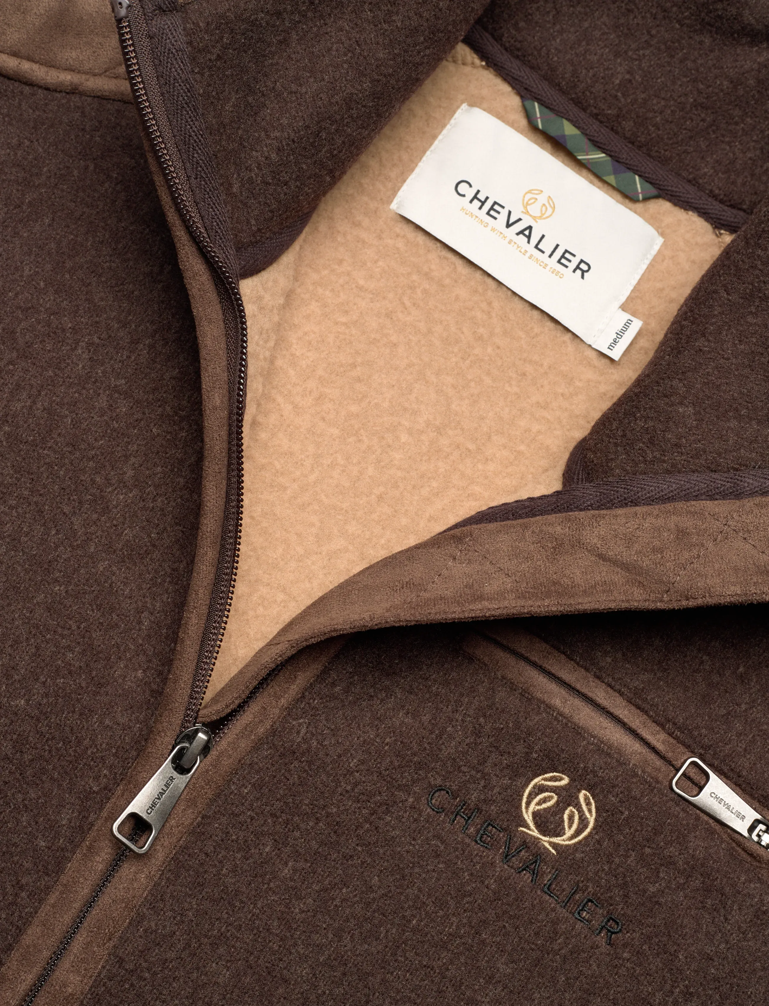 Chevalier - Ashwick Fleece Jacket - fliis - brown - 2