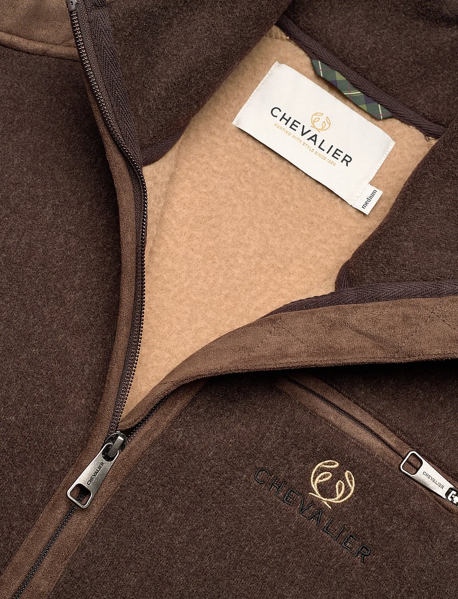 Chevalier - Ashwick Fleece Jacket - friluftsjakker - brown - 2