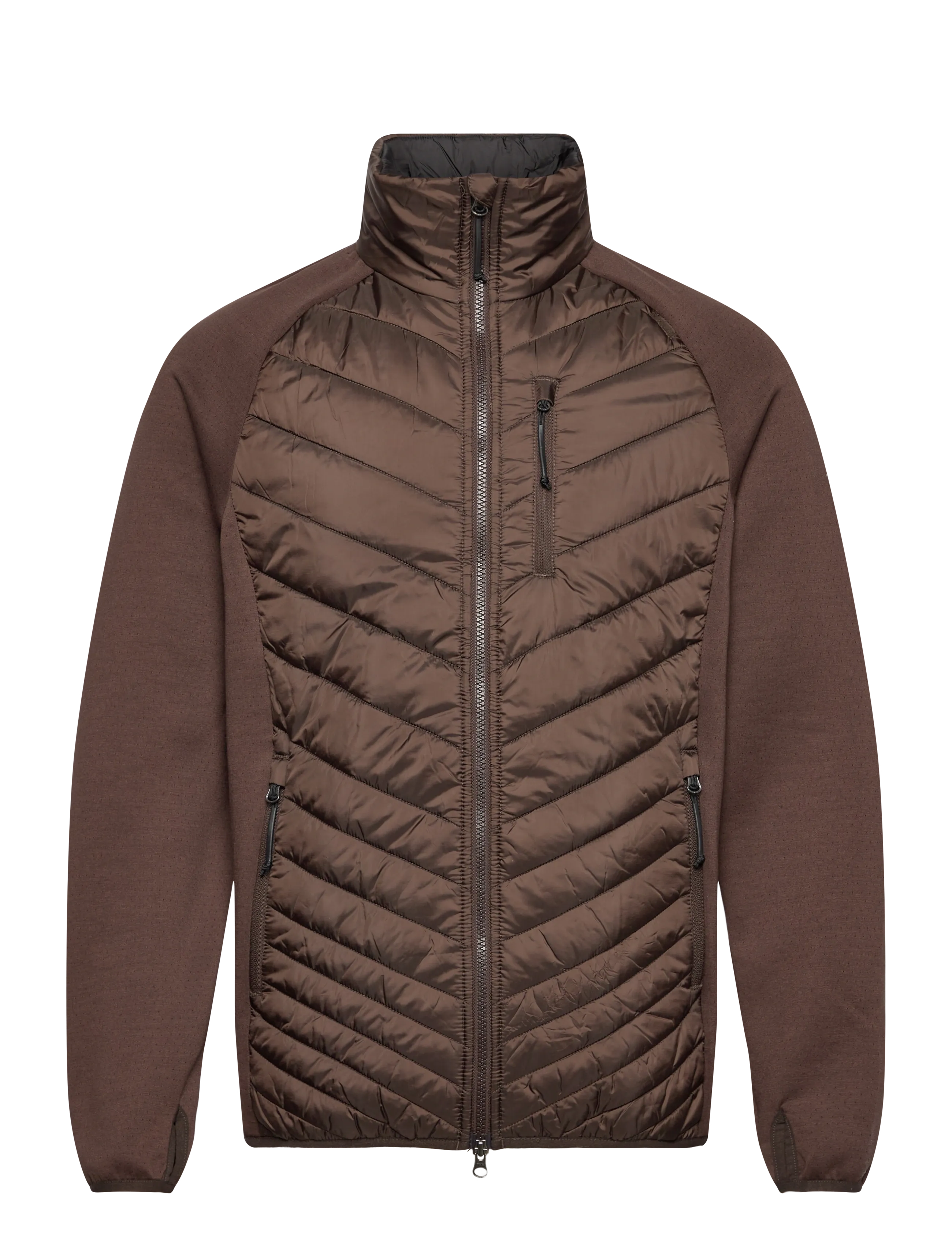Chevalier Hunter Hybrid Jacket - Dunjackor - LEATHER BROWN / brown