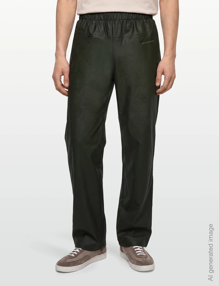 Chevalier - Stratus Rain Pants - regnbukser - dark green - 3