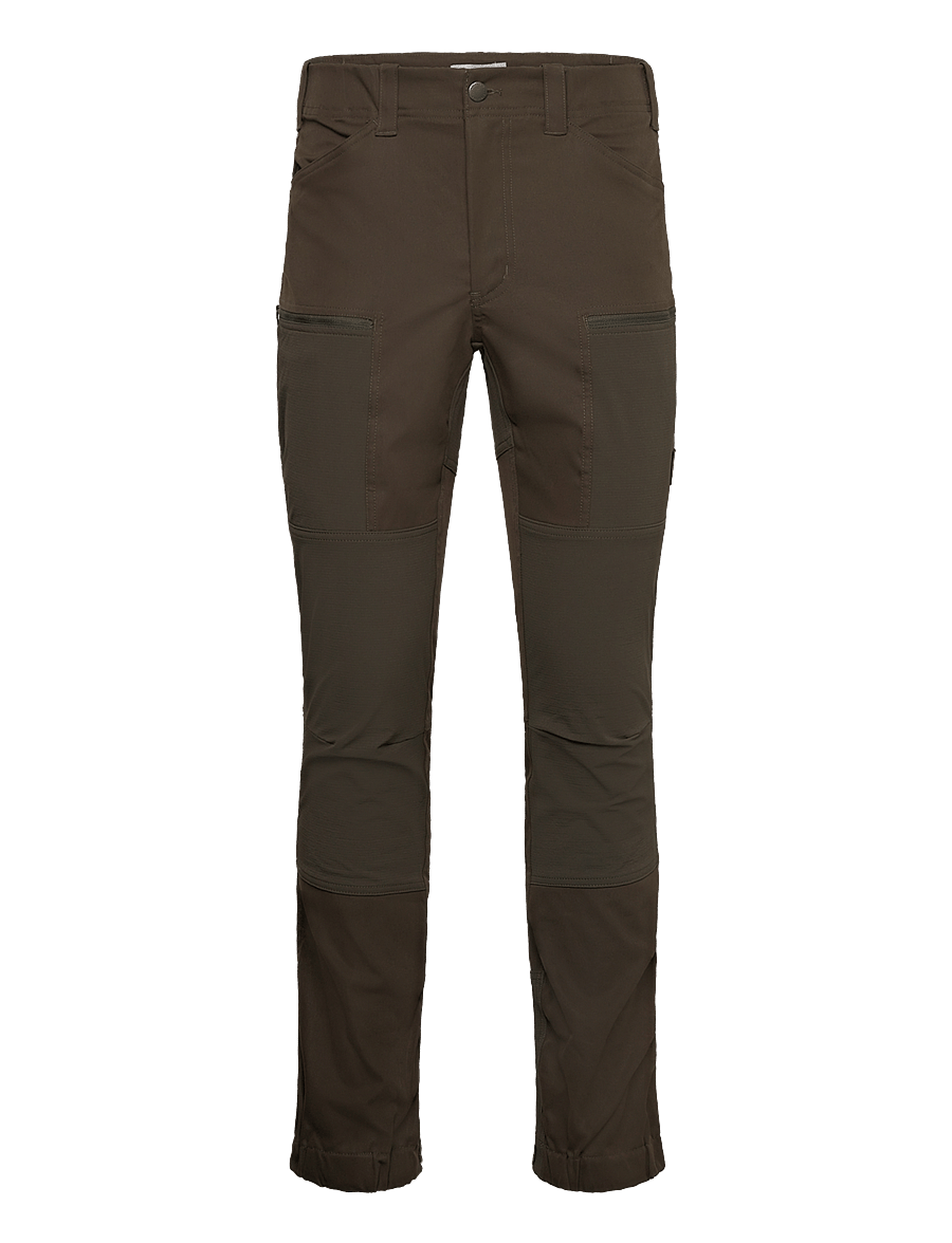 Chevalier - Spey Stretch Pants - friluftsbyxor - tobacco green - 0