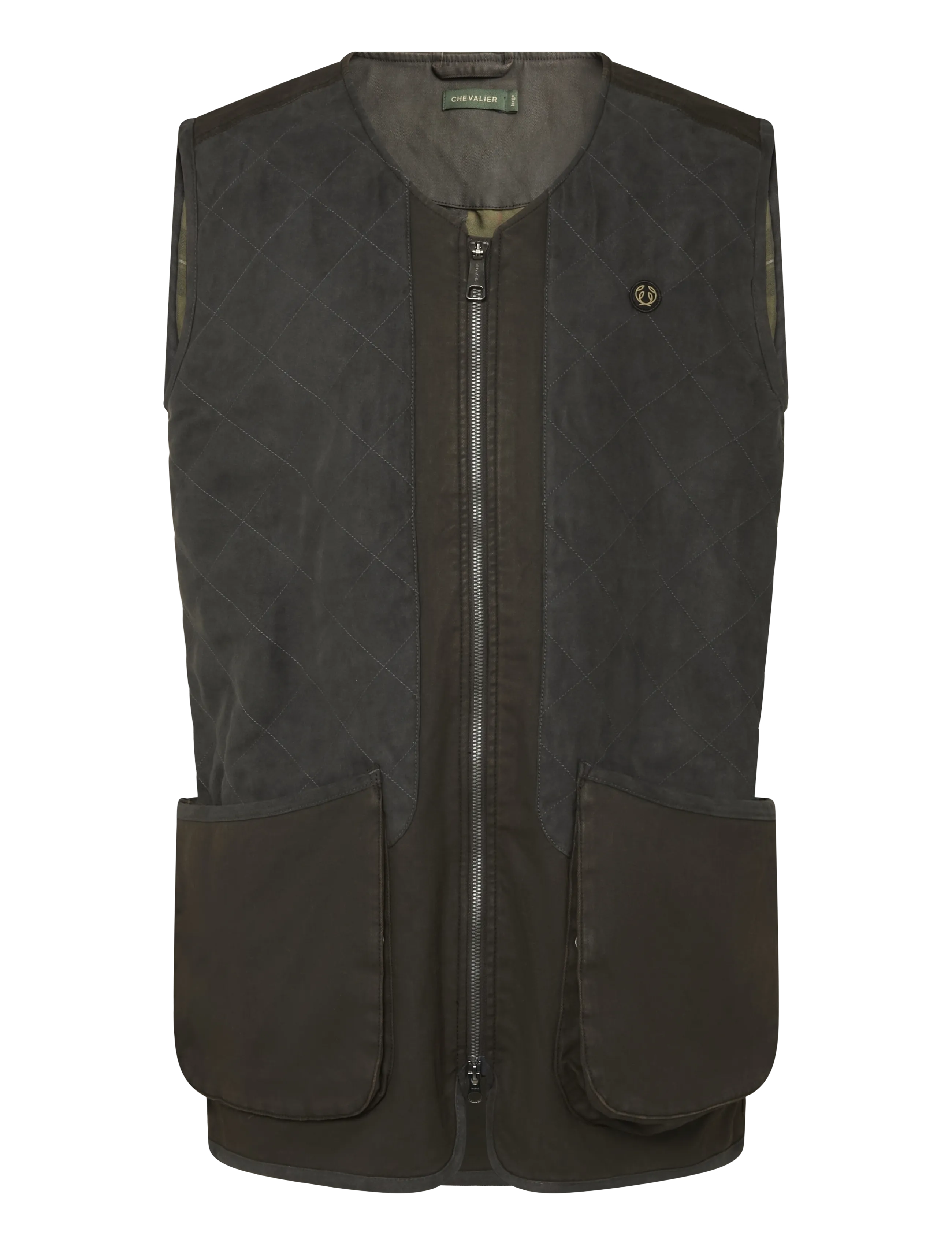 Chevalier Vintage Dogsport Vest Men - Chevalier - LEATHER BROWN / brown