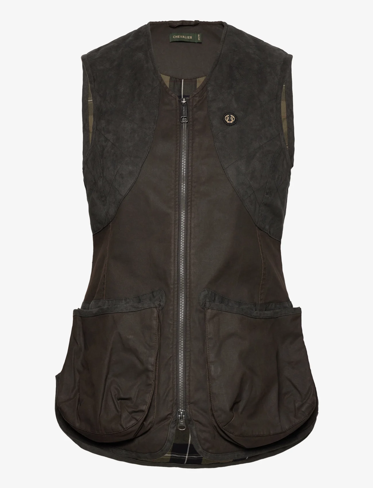 Chevalier - Vintage Dogsport Vest - down- & padded jackets - leather brown - 0