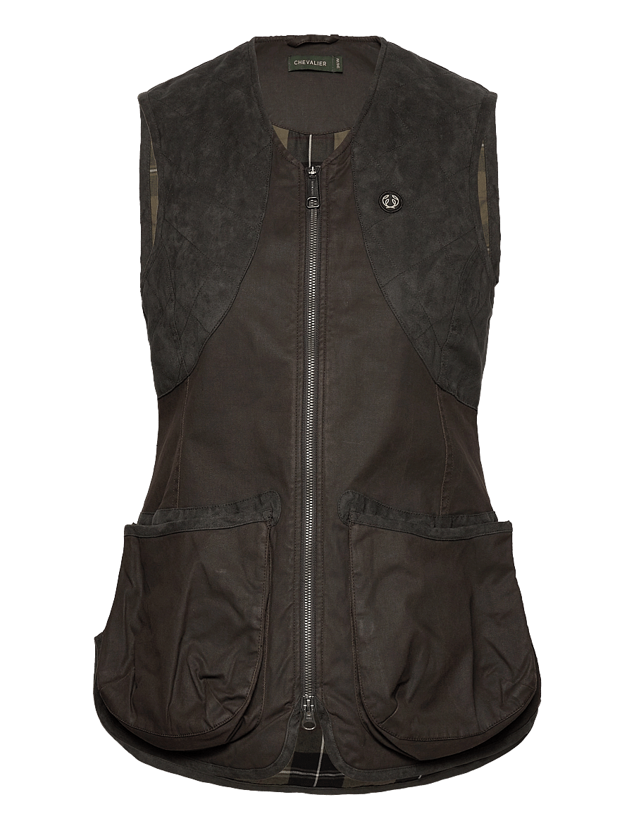 Chevalier - Vintage Dogsport Vest - liivit - leather brown - 0