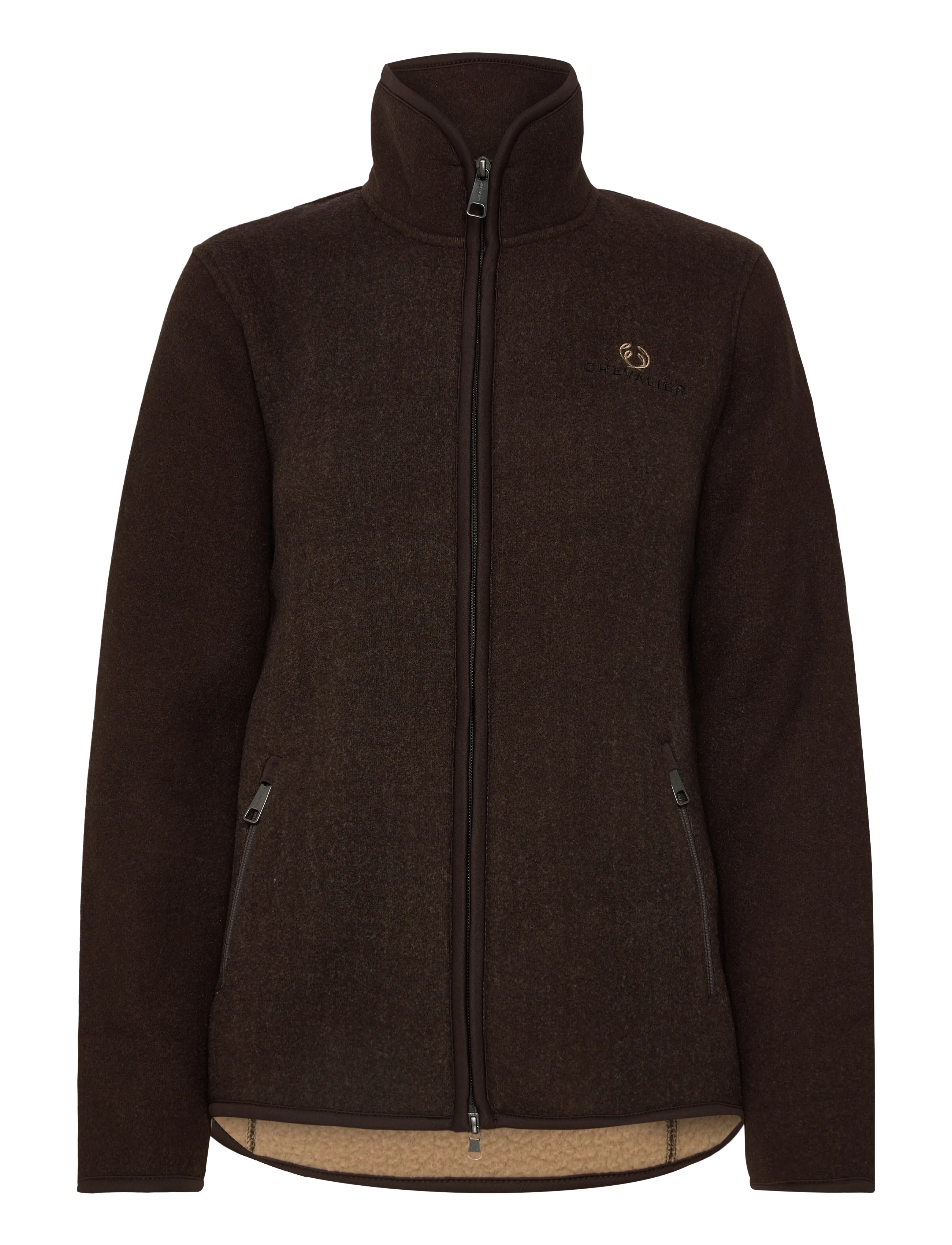 Chevalier Mainstone Fleece Jacket Women, 38, Sweatshirts & Hoodies, Braun - Fleeces Midlayers, Frauen