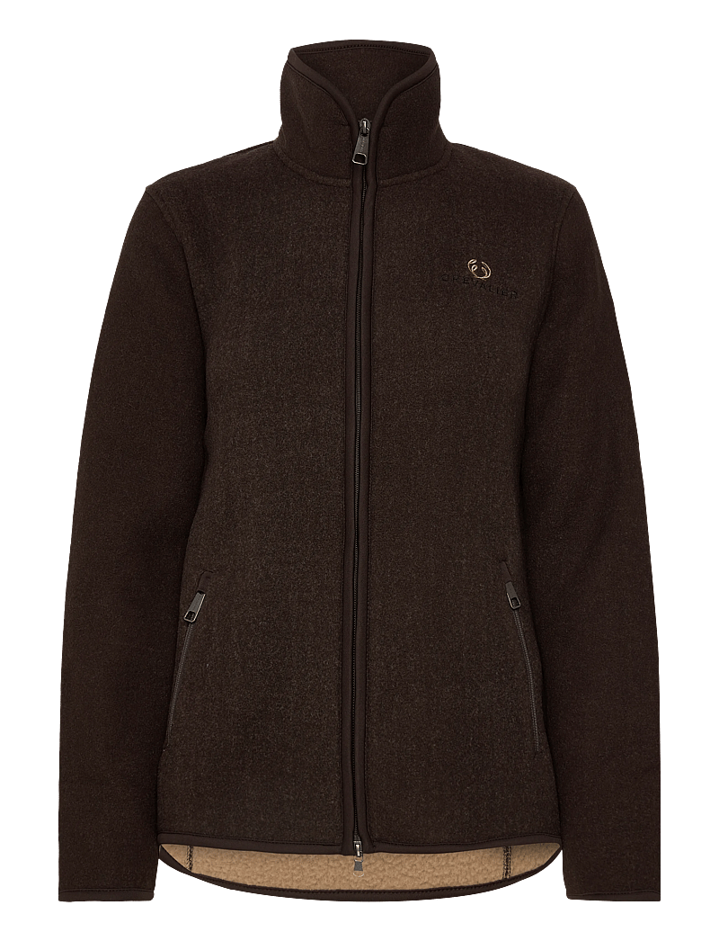 Chevalier - Mainstone Fleece Jacket Women - outdoor jacken - brown - 0