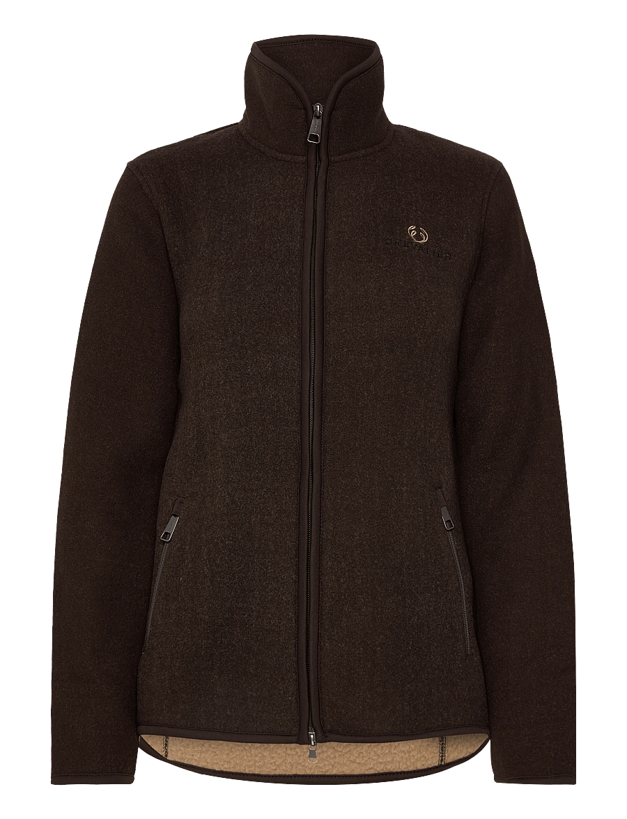 Chevalier - Mainstone Fleece Jacket Women - utejakker - brown - 0