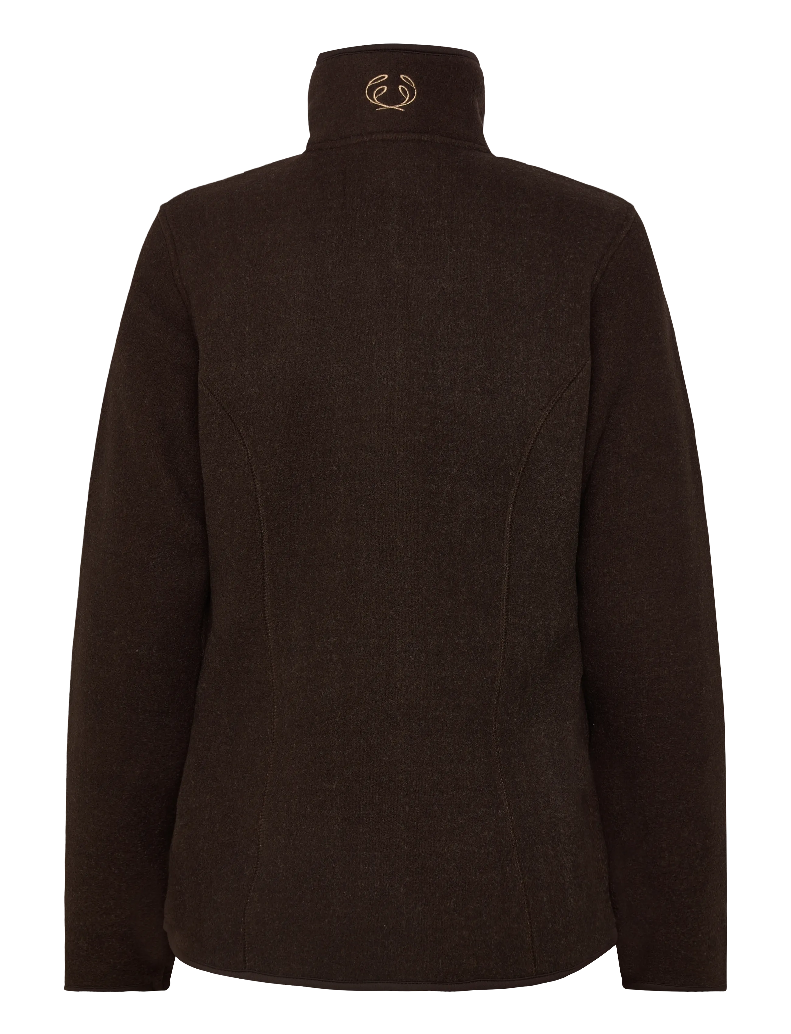 Chevalier - Mainstone Fleece Jacket Women - utejakker - brown - 1