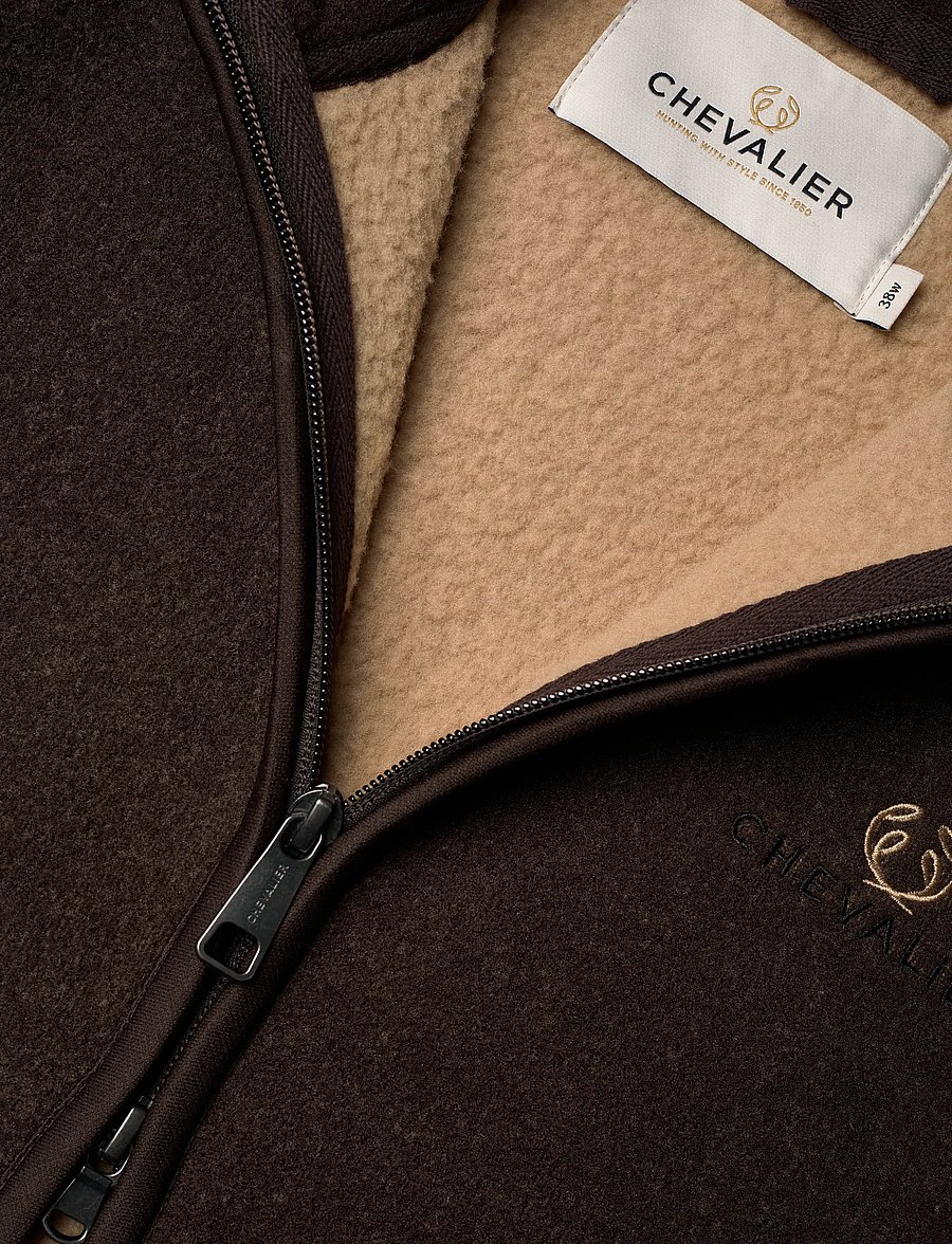 Chevalier - Mainstone Fleece Jacket Women - utejakker - brown - 2