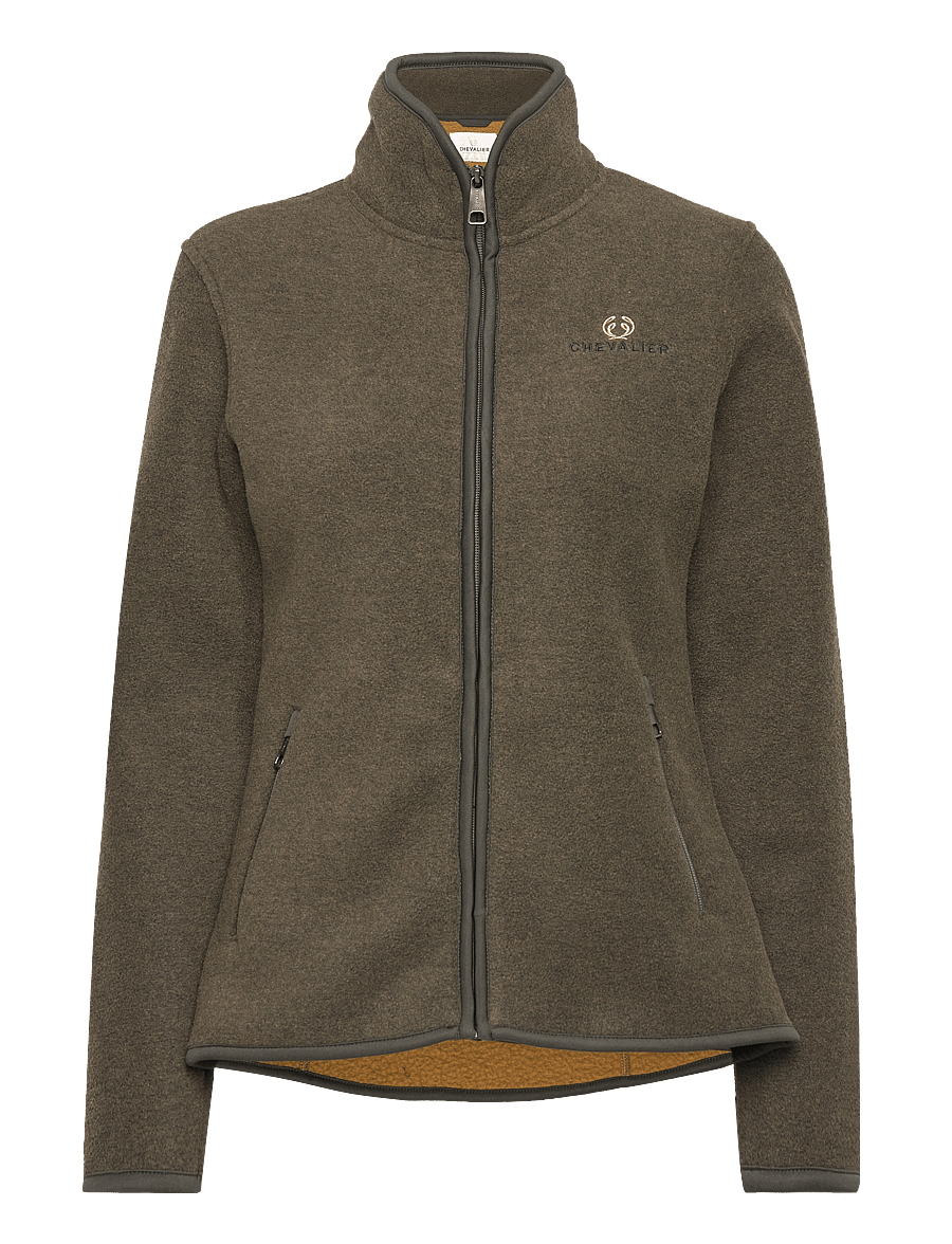 Chevalier - Mainstone Fleece Jacket Women - friluftsjakker - autumn green - 0