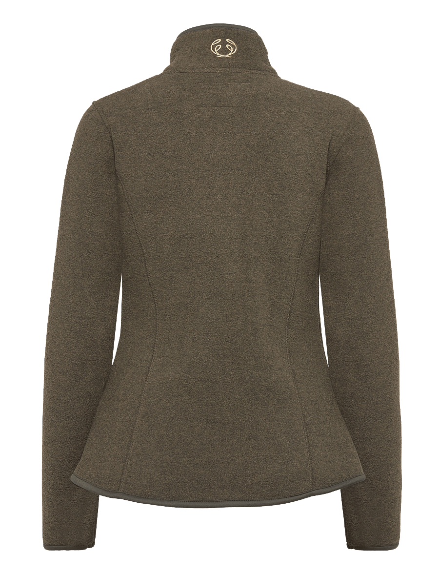 Chevalier - Mainstone Fleece Jacket Women - friluftsjakker - autumn green - 1