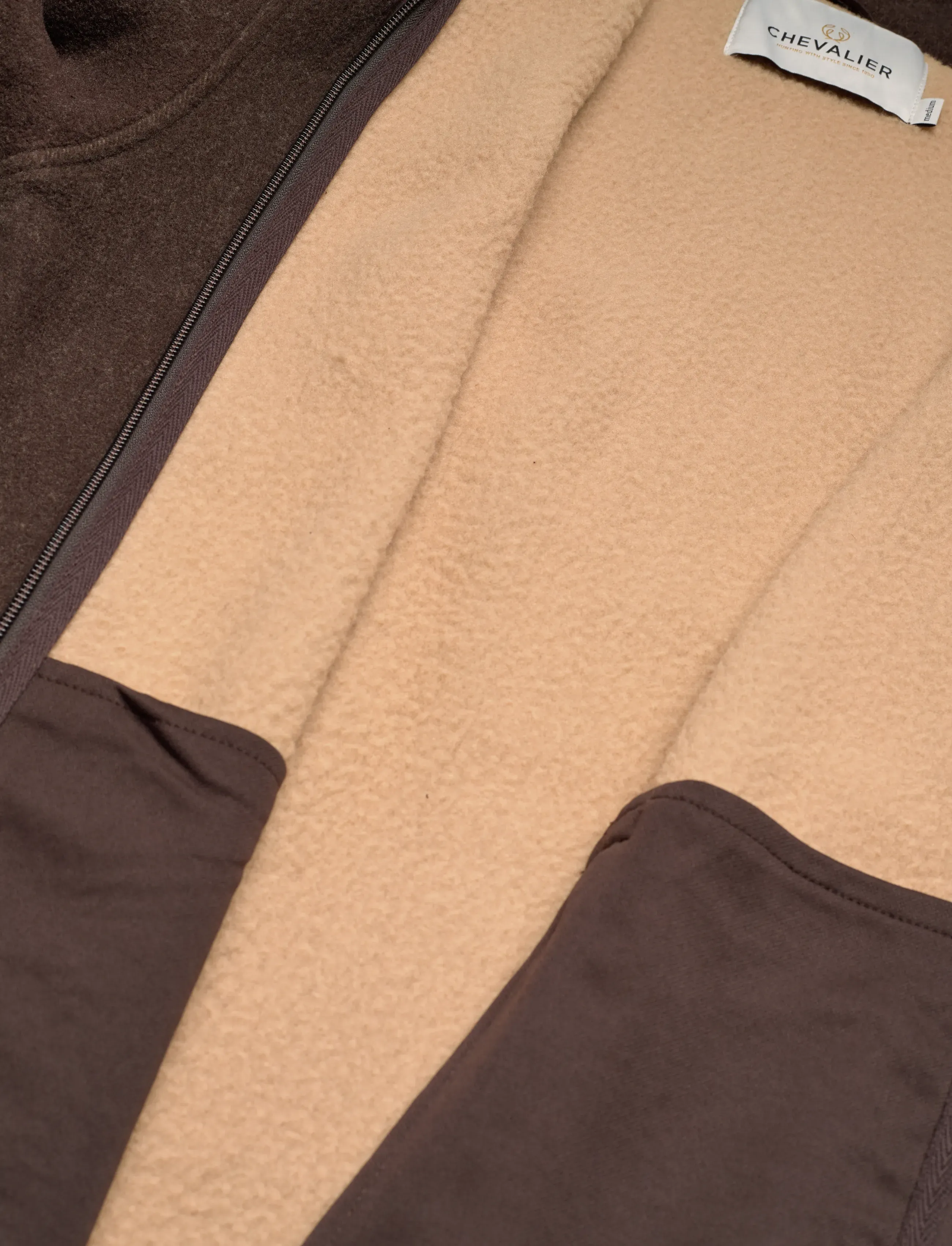 Chevalier - Mainstone Fleece Jacket Men - fleece og mellemlag - brown - 5