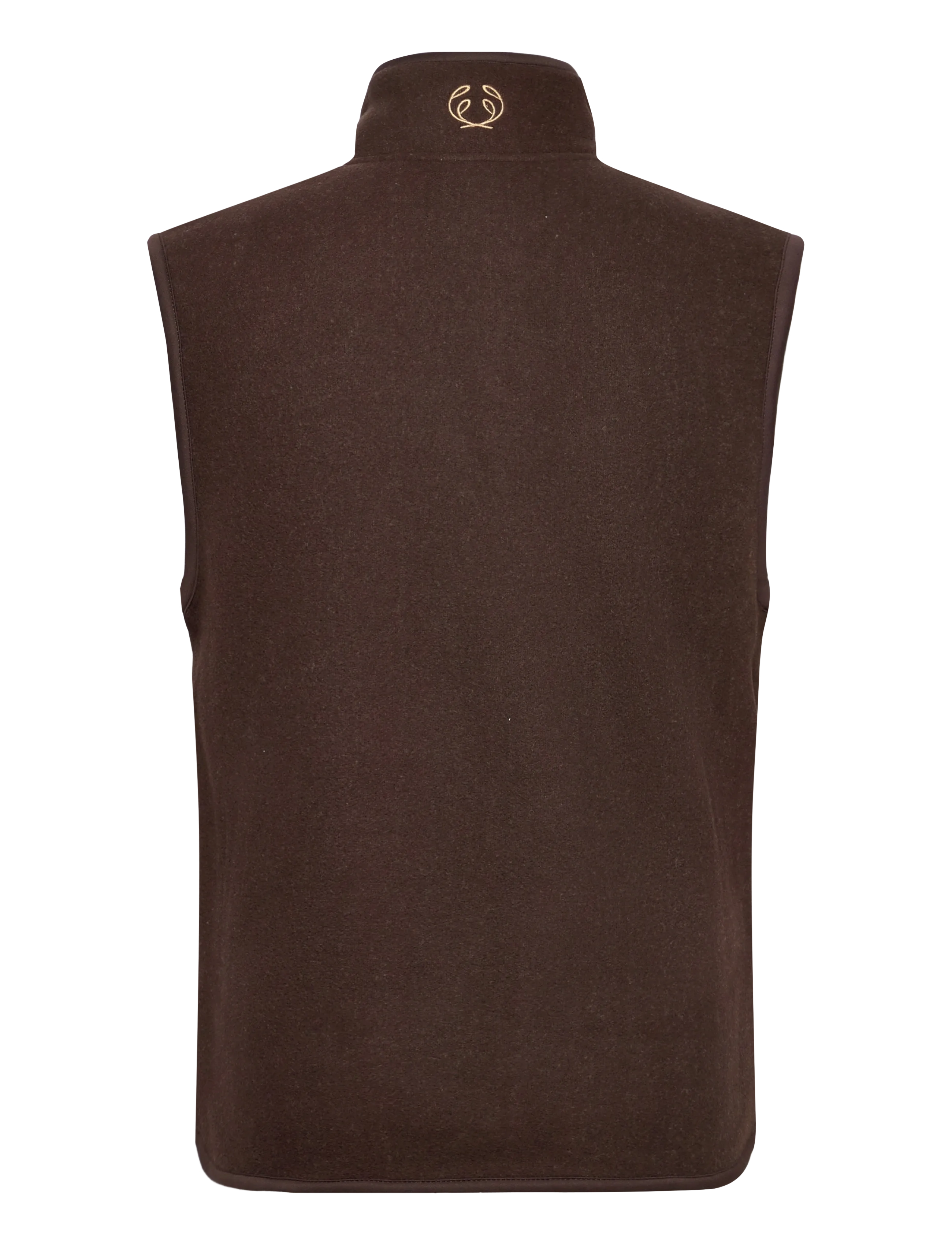 Chevalier - Mainstone Fleece Vest Men - västar - brown - 1