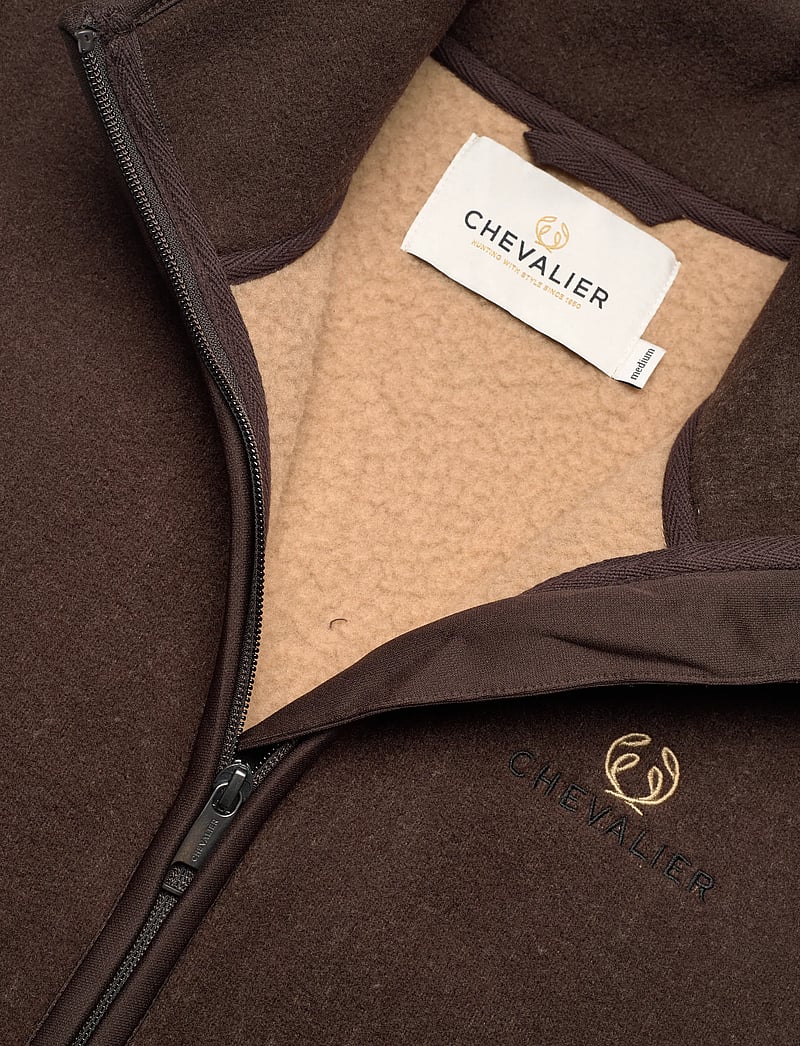Chevalier - Mainstone Fleece Vest Men - vests - brown - 2