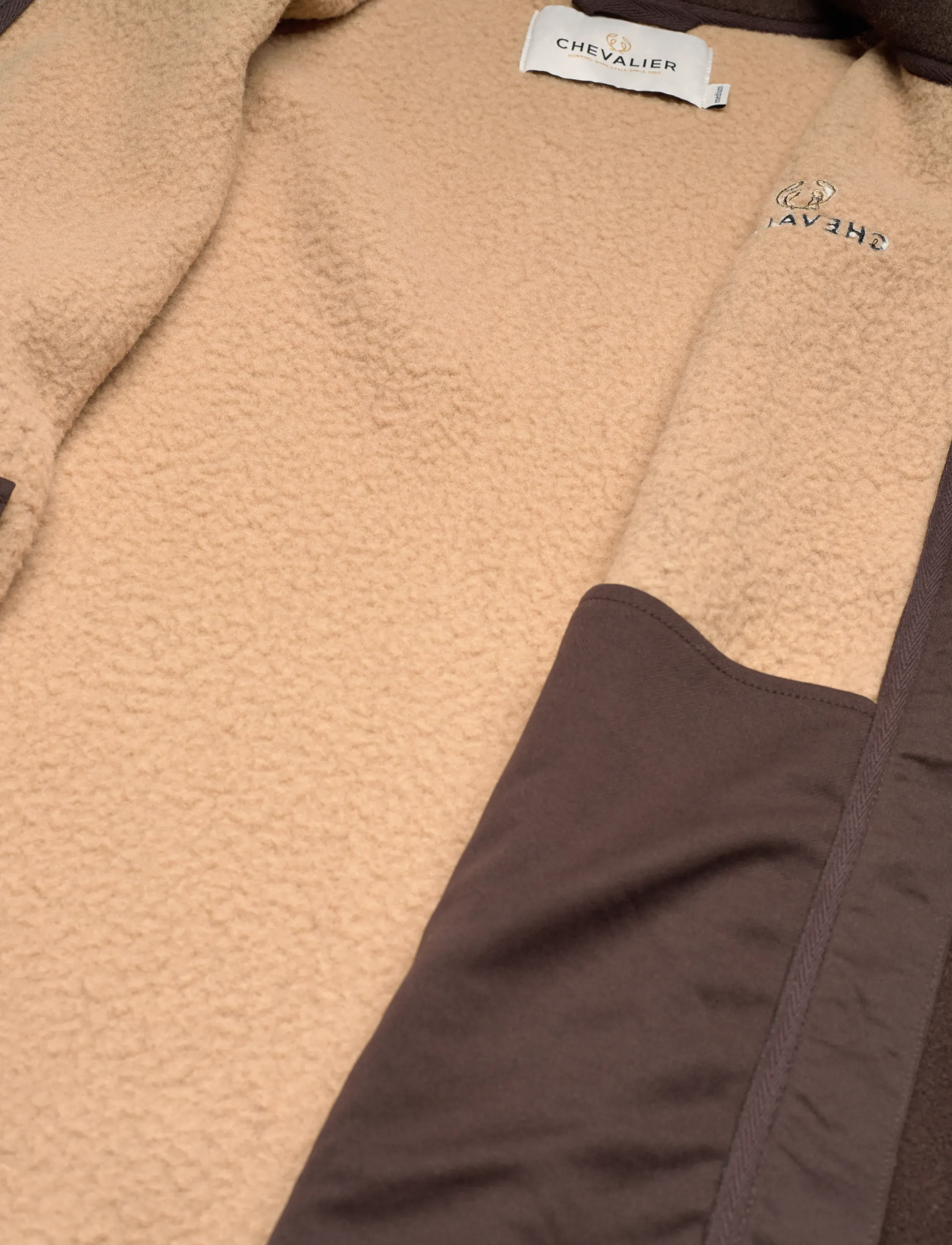 Chevalier - Mainstone Fleece Vest Men - västar - brown - 5