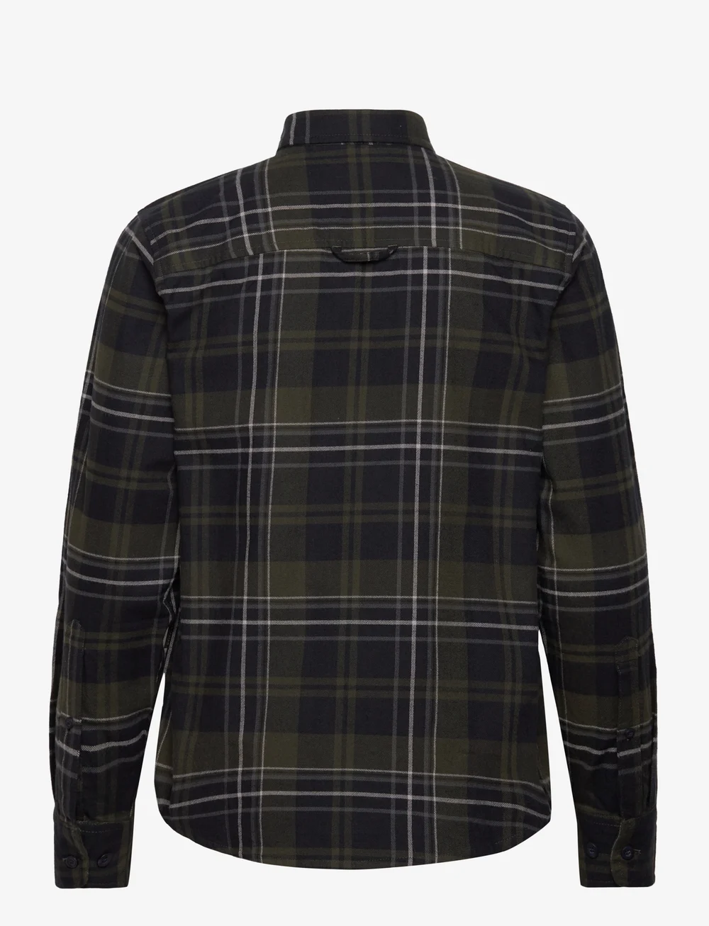 Chevalier - Heron Flannel Shirt - skjorter - october green checked - 1