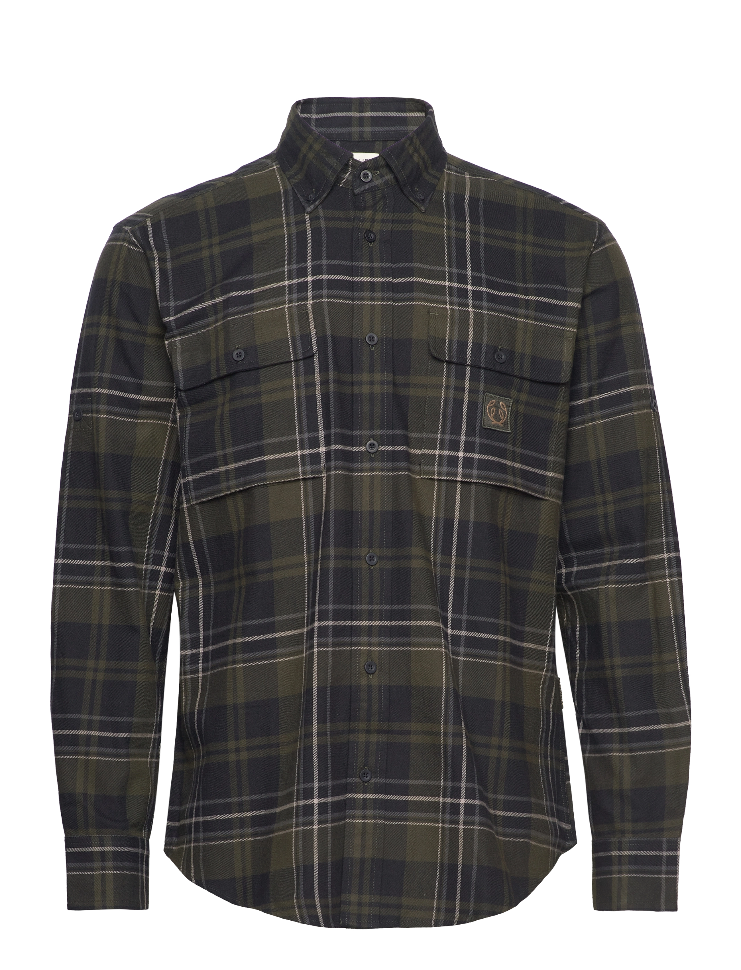 CHEVALIER Heron Flannel Shirt Herren Grün - XXL - Herren