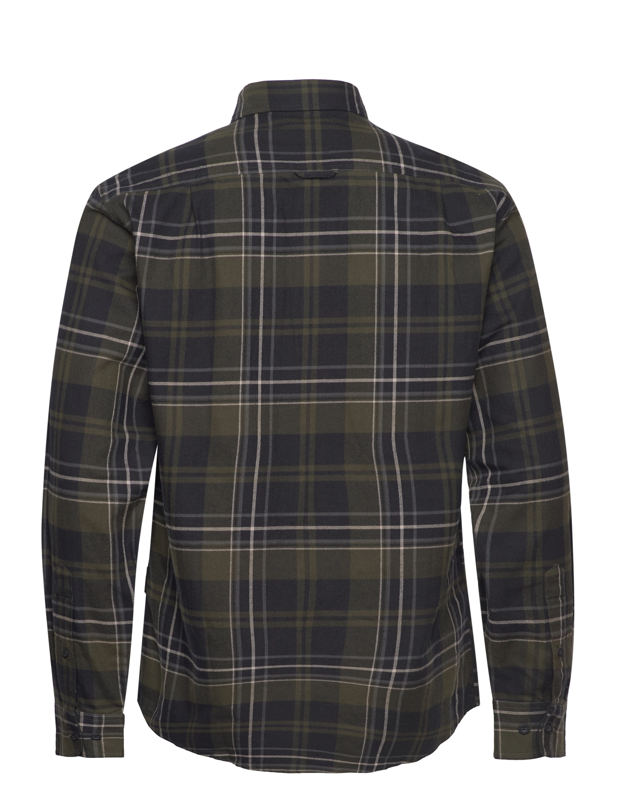 Chevalier - Heron Flannel Shirt Men - skjorter - green checked - 1