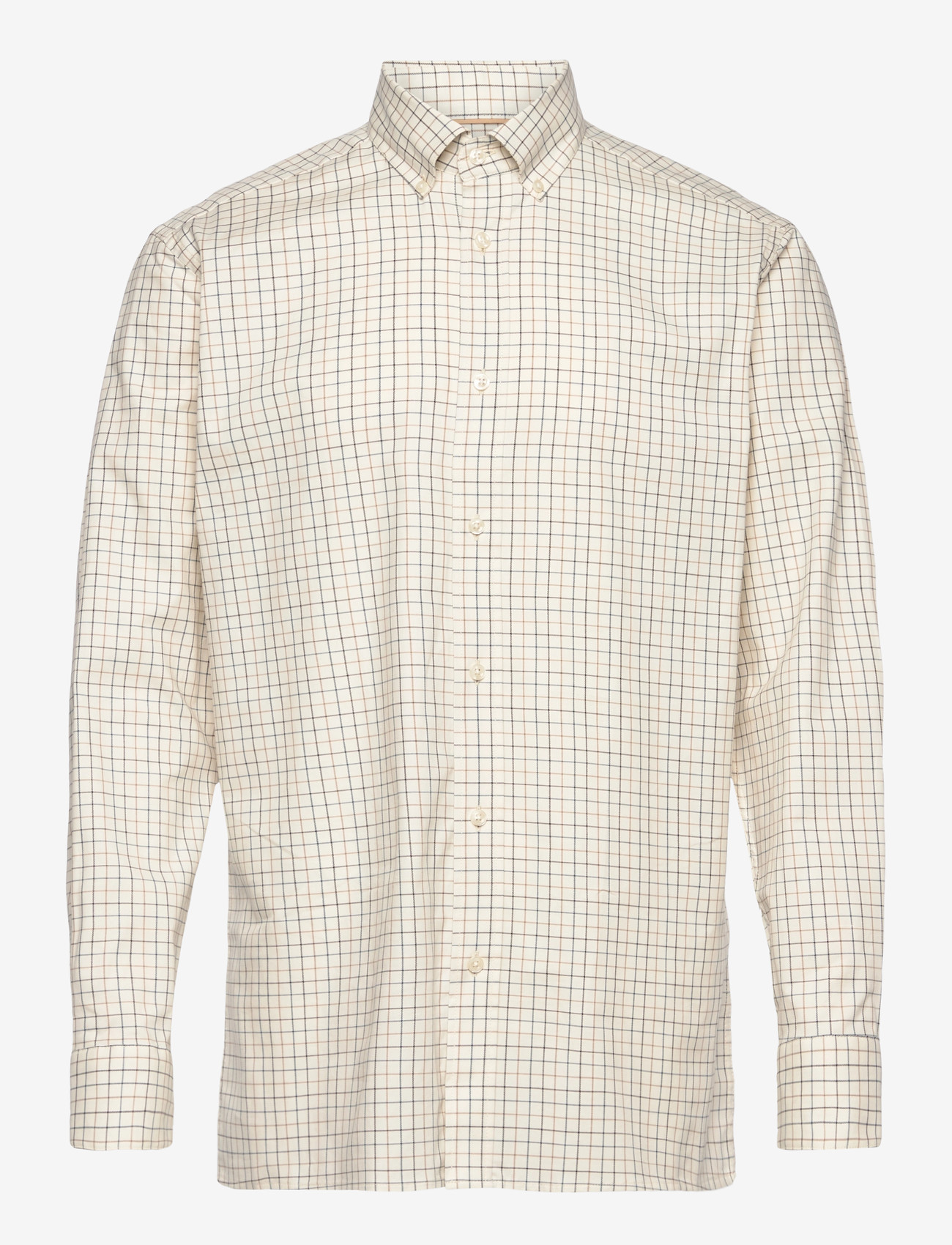 Chevalier - Baron Shooting Fit Stretch Shirt - oberteile & t-shirts - stormy blue tattersall - 0