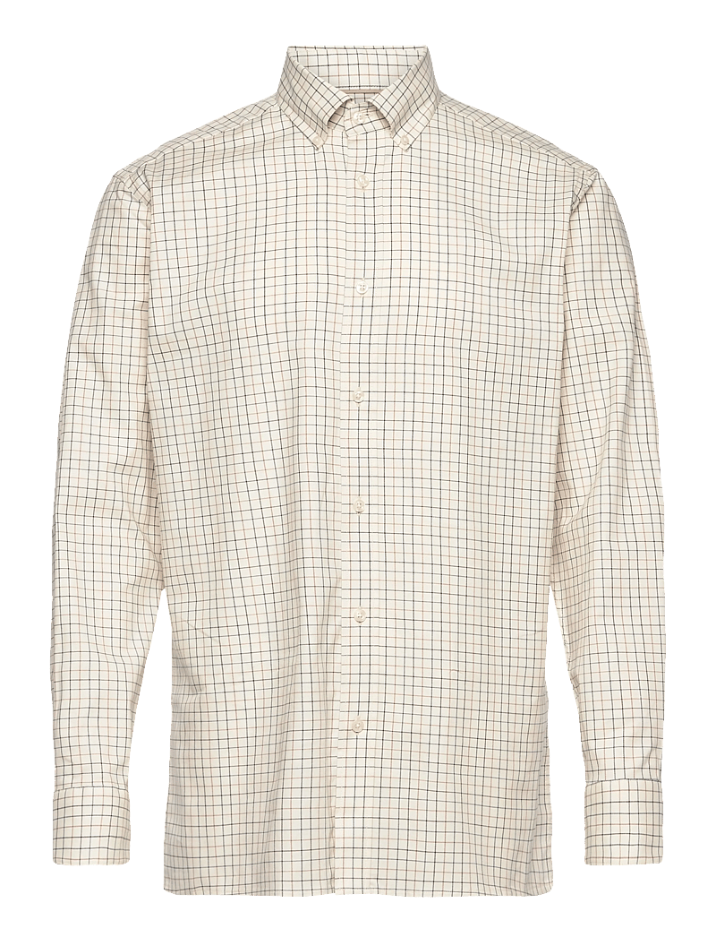 Chevalier - Baron Shooting Fit Stretch Shirt - oberteile & t-shirts - stormy blue tattersall - 0