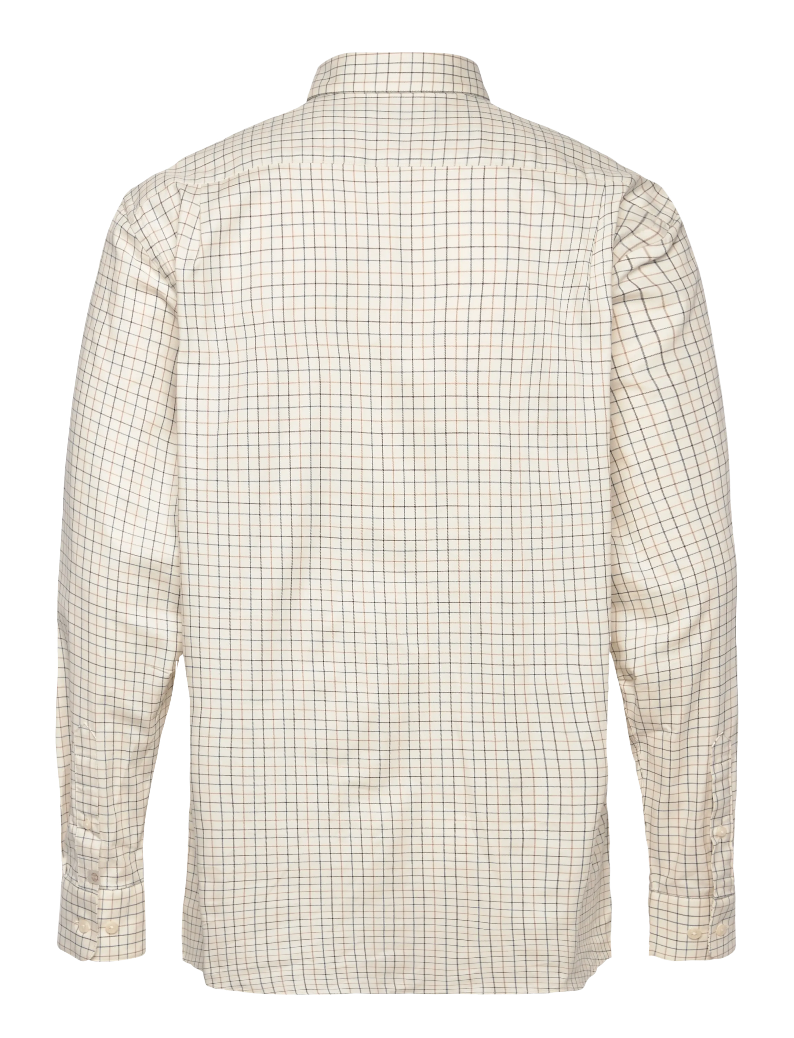 Chevalier - Baron Shooting Fit Stretch Shirt - oberteile & t-shirts - stormy blue tattersall - 1