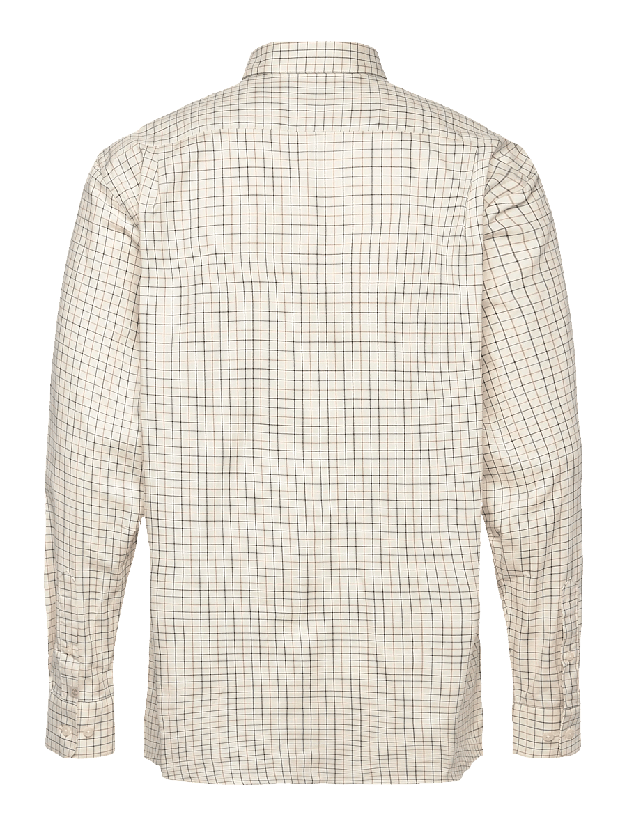 Chevalier - Baron Shooting Fit Stretch Shirt - oberteile & t-shirts - stormy blue tattersall - 1