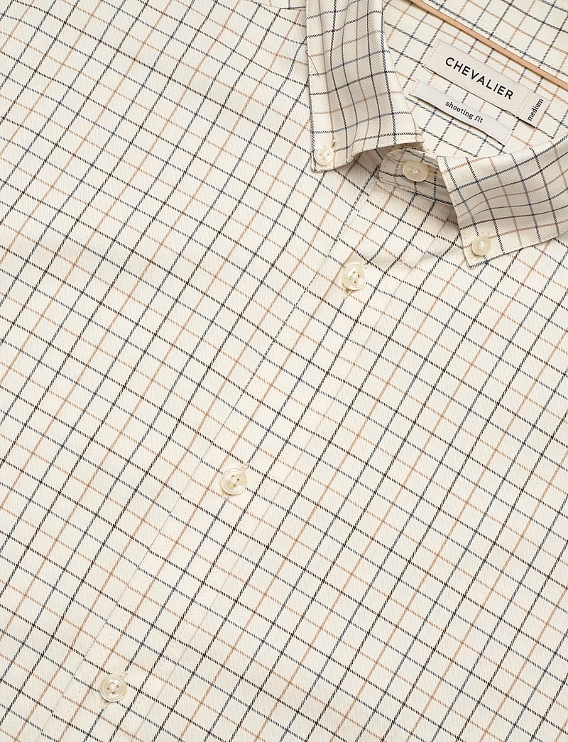 Chevalier - Baron Shooting Fit Stretch Shirt - oberteile & t-shirts - stormy blue tattersall - 3