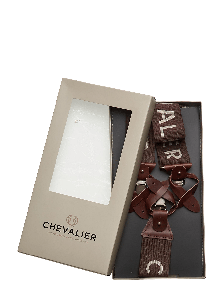 Chevalier - Chevalier Logo Suspenders - muud aksessuaarid - brown - 2