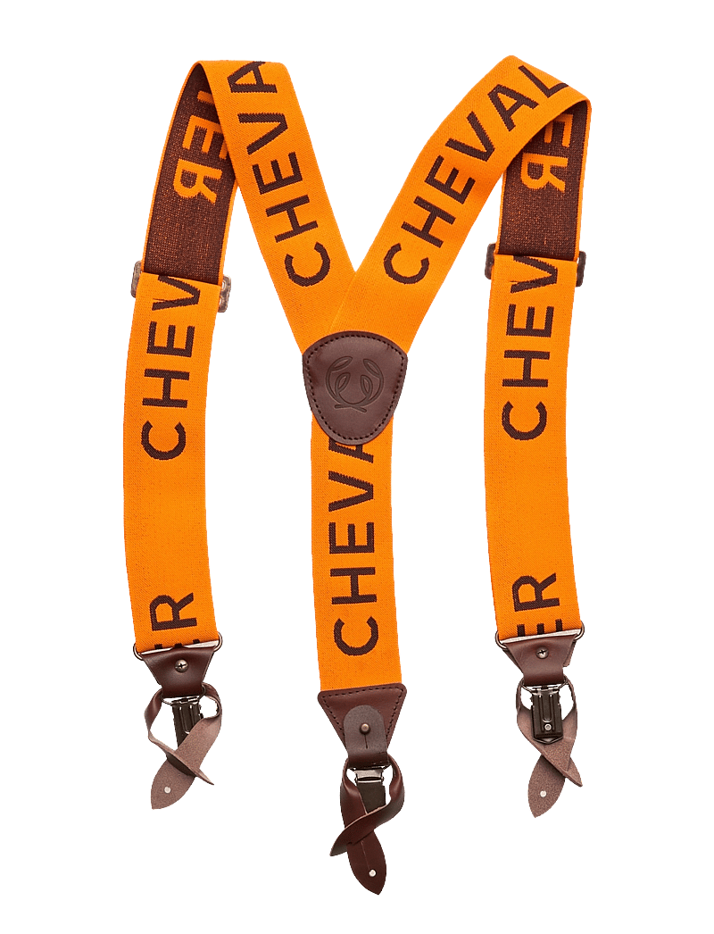 Chevalier - Chevalier Logo Suspenders - accessoarer - high vis orange - 1