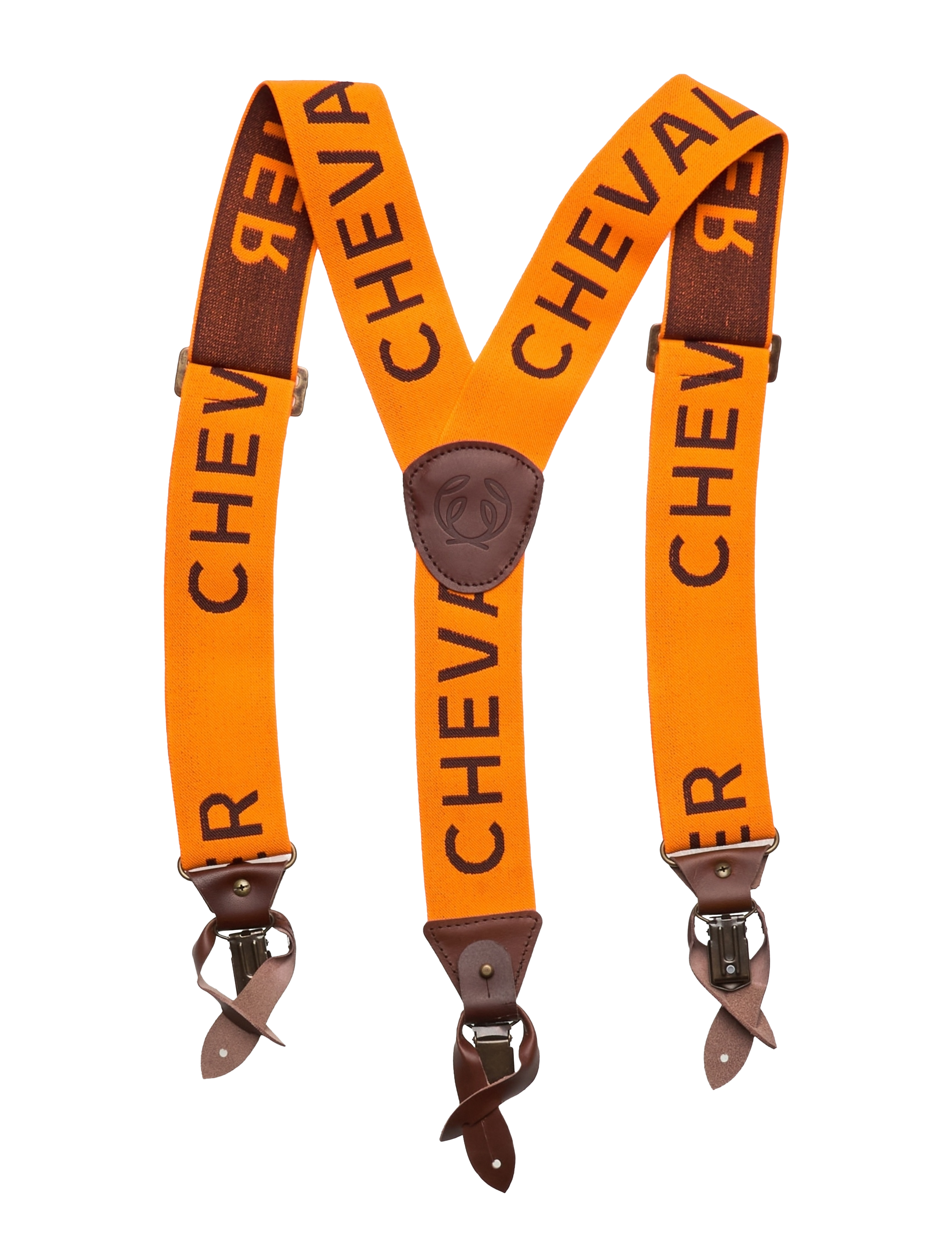 Chevalier - Chevalier Logo Suspenders - sonstige accessoires - high vis orange - 1