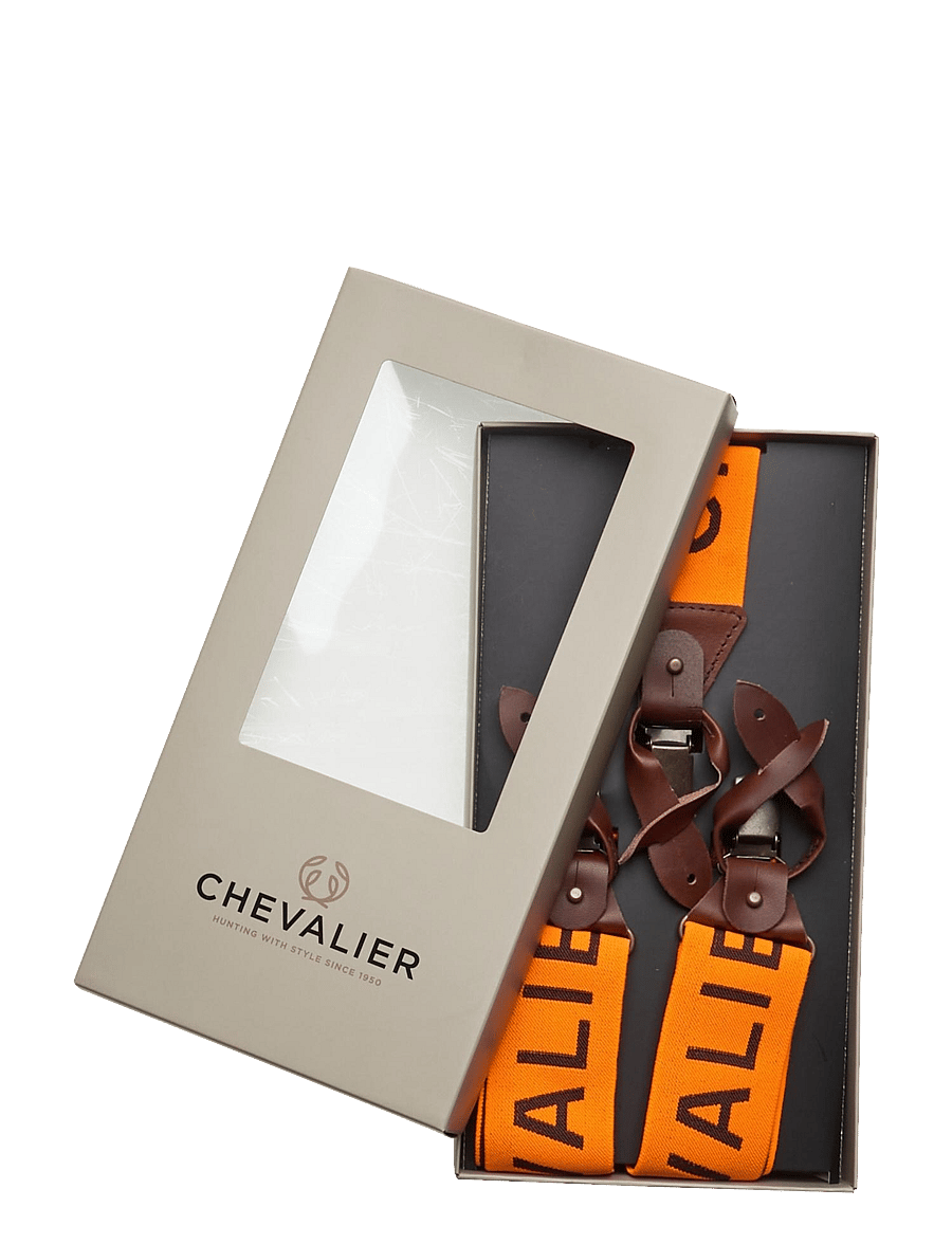 Chevalier - Chevalier Logo Suspenders - sonstige accessoires - high vis orange - 2