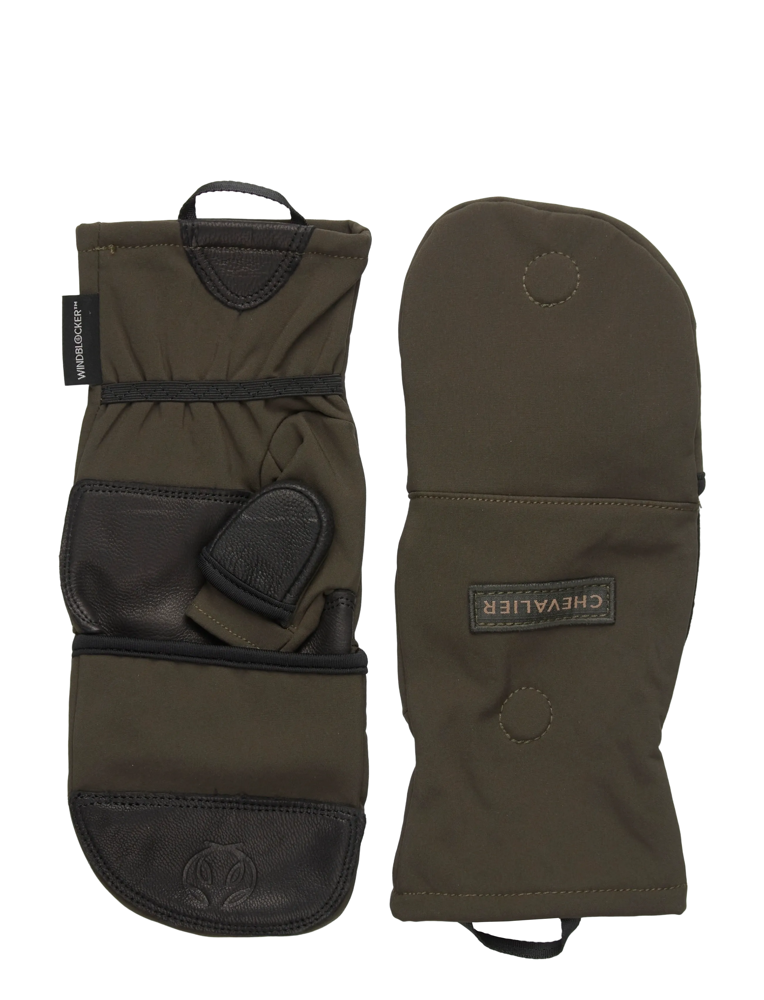 Nimrod Windblocker Pullover Mittens - DARK GREEN