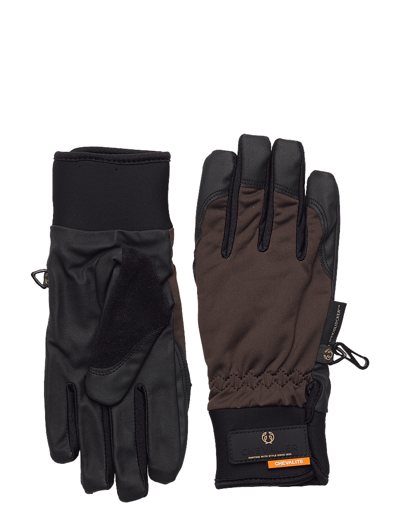 Chevalier - Windblocker Shooting Gloves - fingerhandsker - leather brown - 0