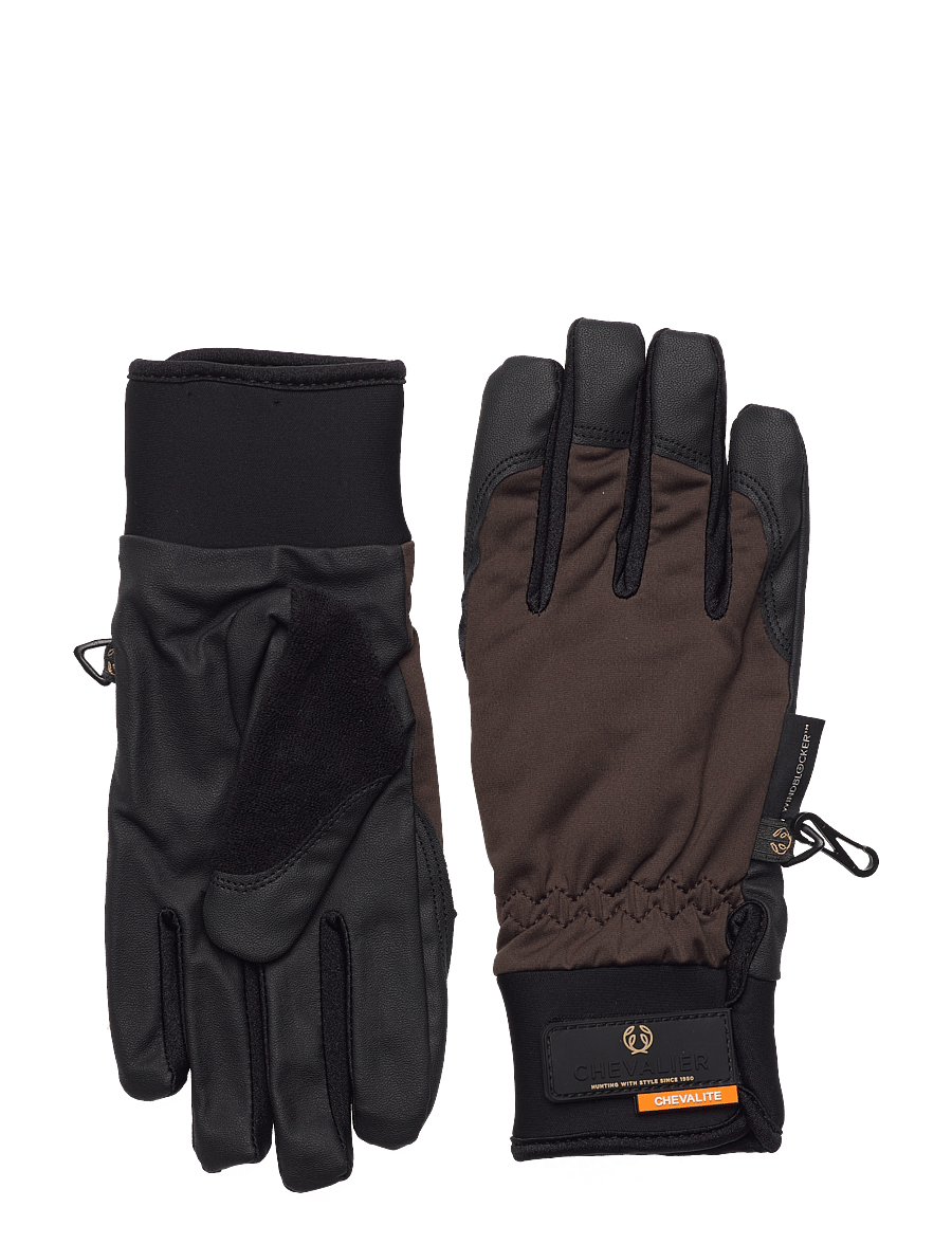 Chevalier - Waterproof shooting glove - sõrmikud - leather brown - 0