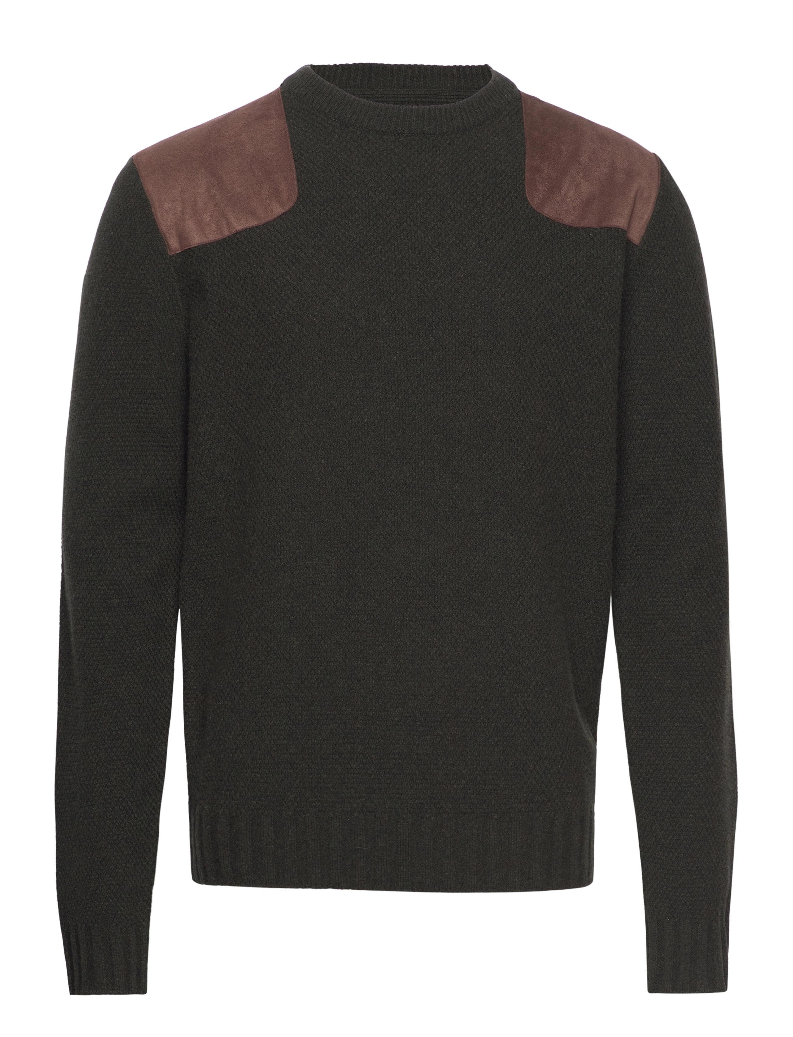 CHEVALIER Ragdale Shooting Wolle Pullover Grün - L - Herren