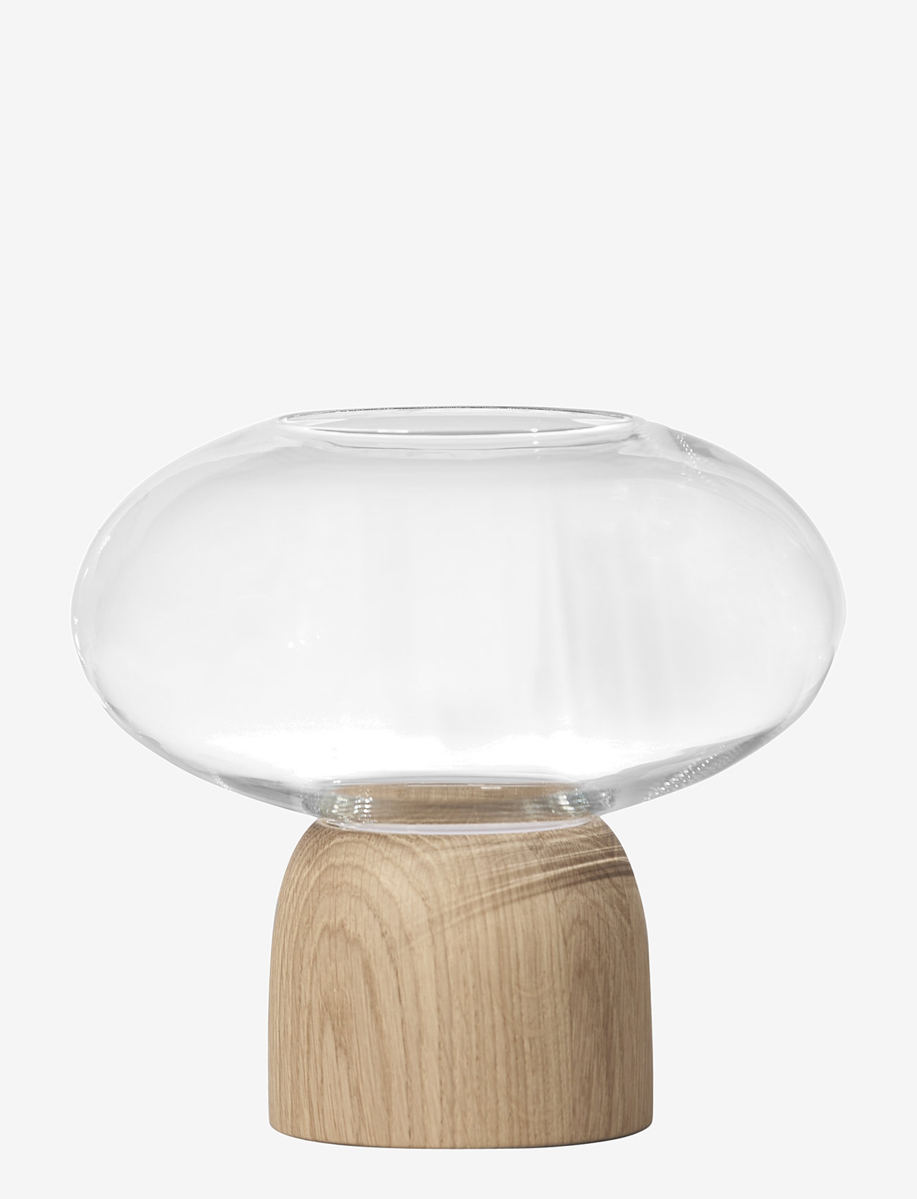 ChiCura - Porcini Vase - osta hinnan perusteella - oak / clear - 0