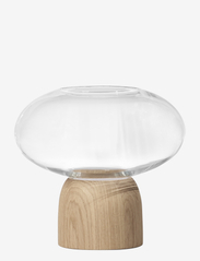 ChiCura - Porcini Vase - birthday gifts - oak / clear - 0