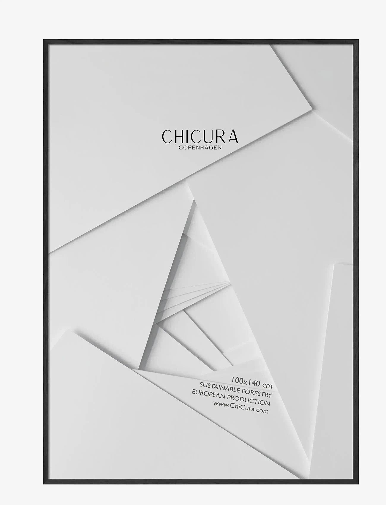 ChiCura - Wooden Frame - Black - Acrylic - tavelramar - black - 1